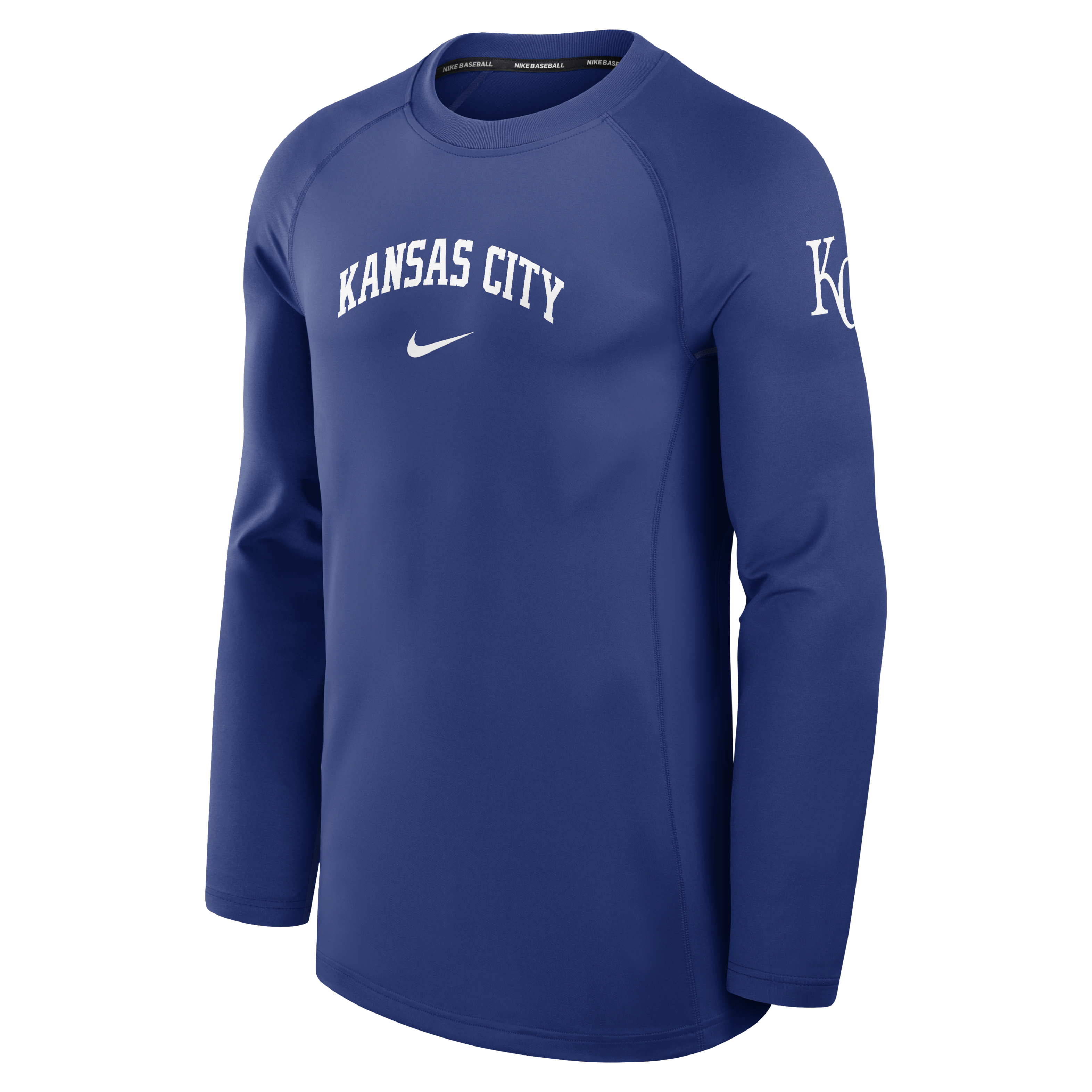 Kansas City Royals Authentic Collection Game Time Men's Nike Dri-FIT MLB Long-Sleeve T-Shirt