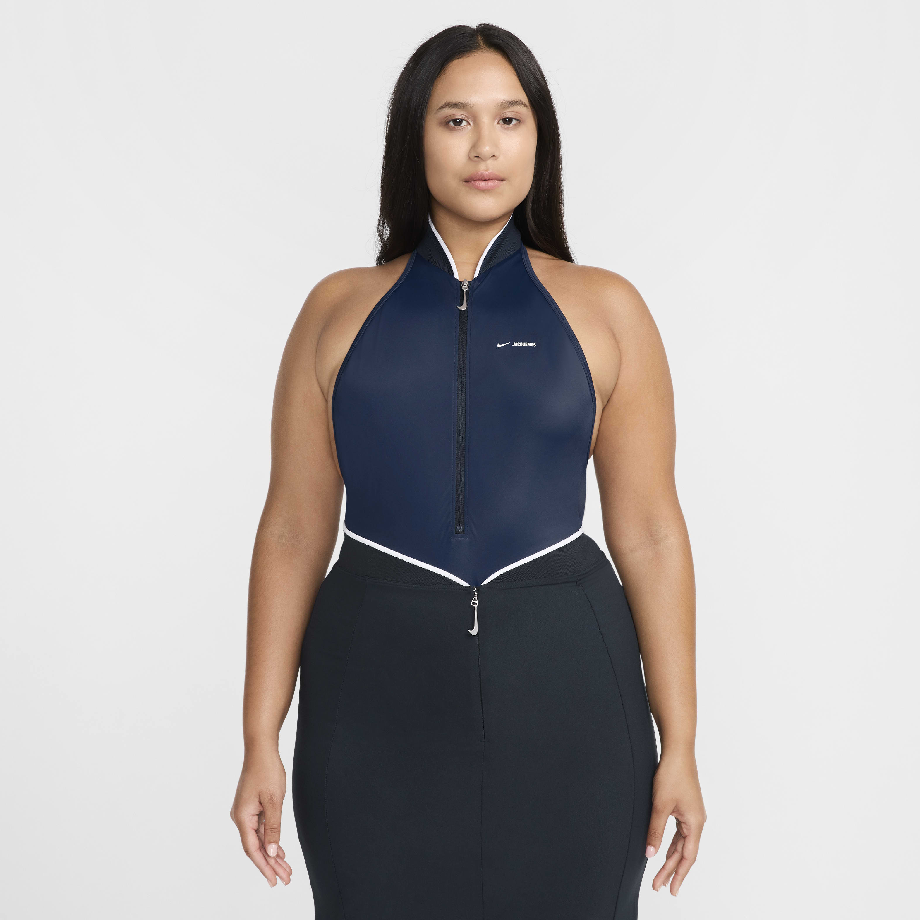 Nike x Jacquemus Women's High-Neck 1-Piece Swimsuit