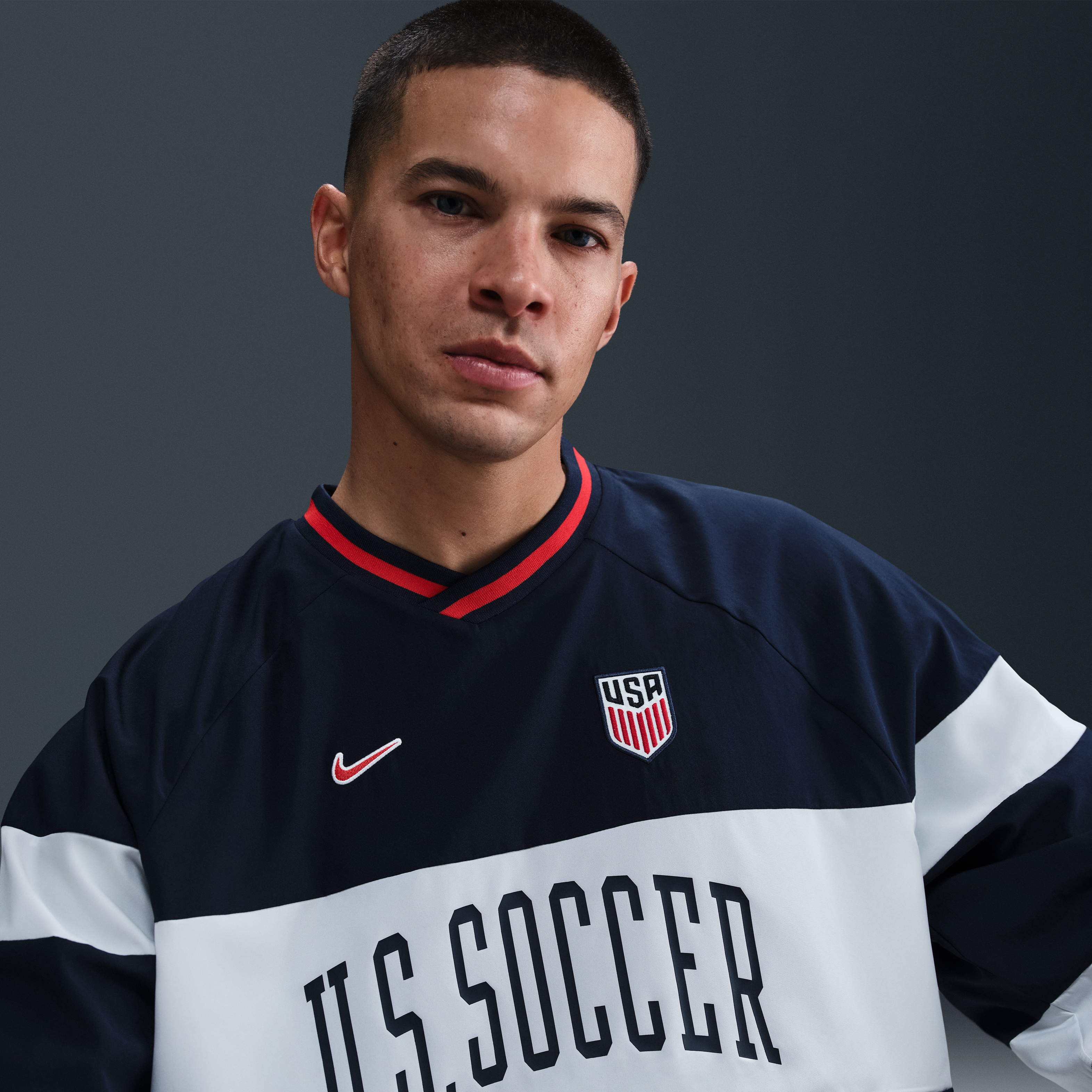 USMNT Academy Men's Nike Dri-FIT Soccer Shell Top
