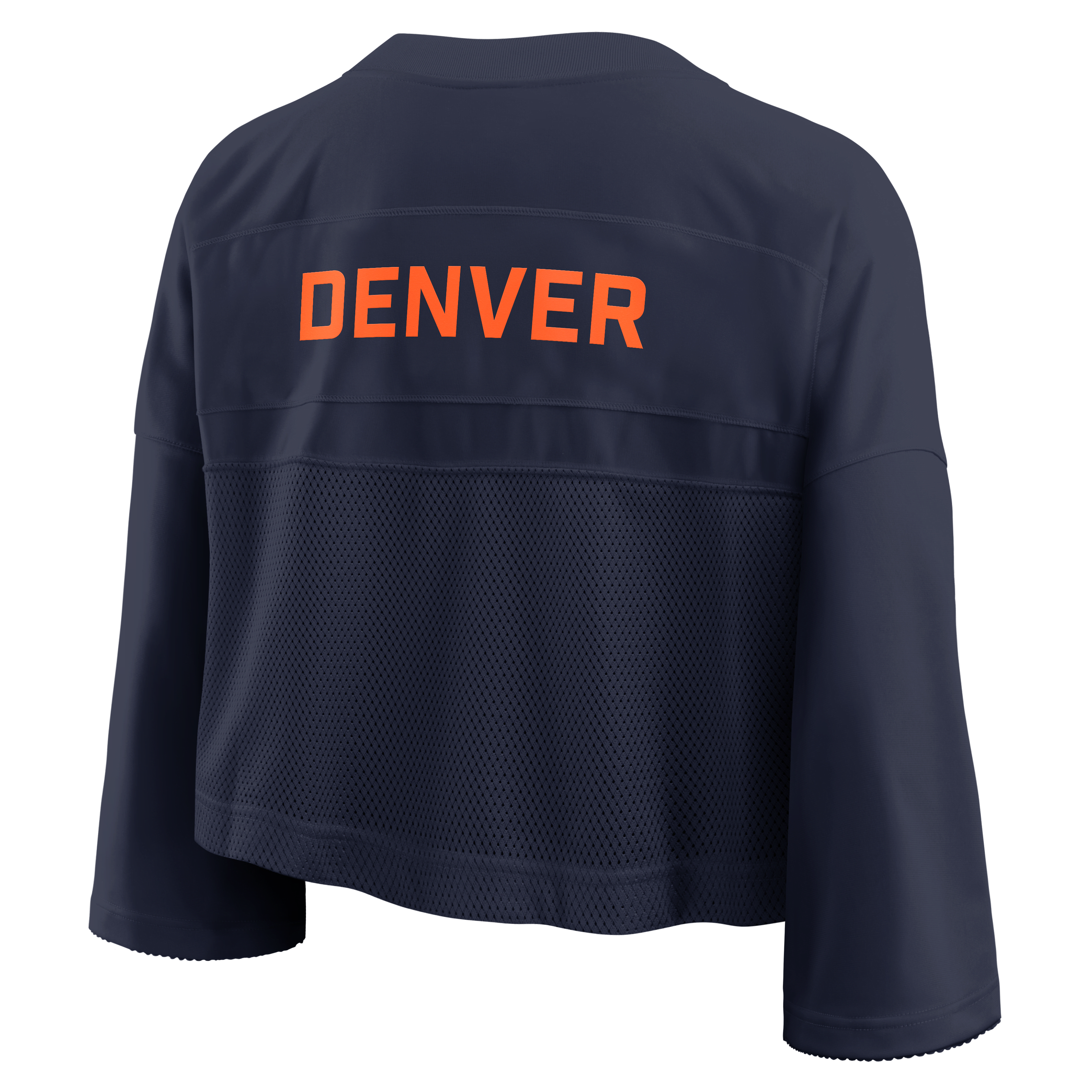 Denver Broncos Wide Receiver Jersey Fashion Women's Nike Dri-FIT NFL Cropped Top