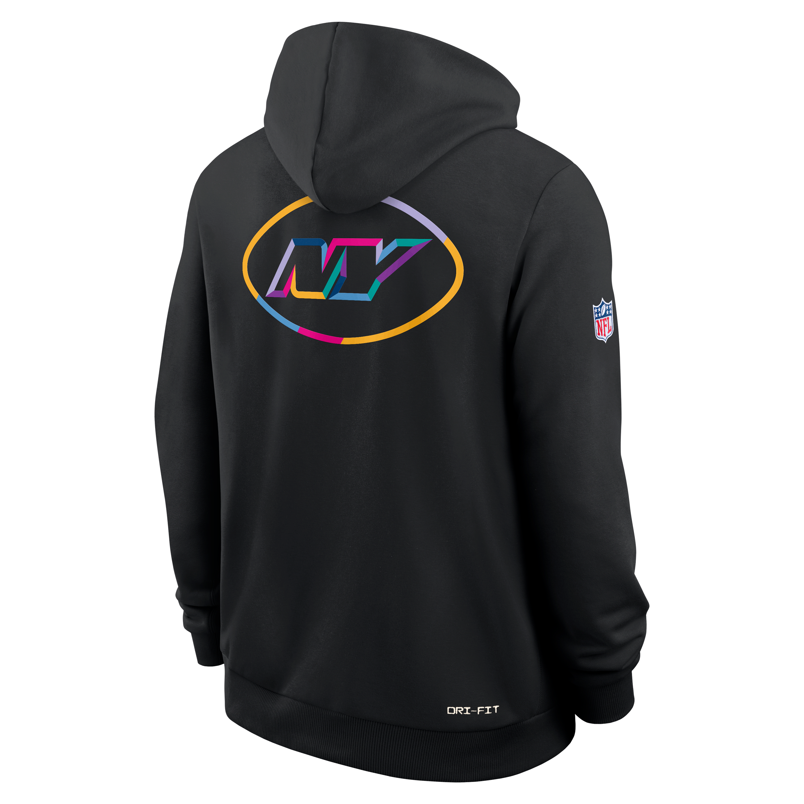 New York Jets Crucial Catch Sideline Men's Nike Dri-FIT NFL Pullover Hoodie