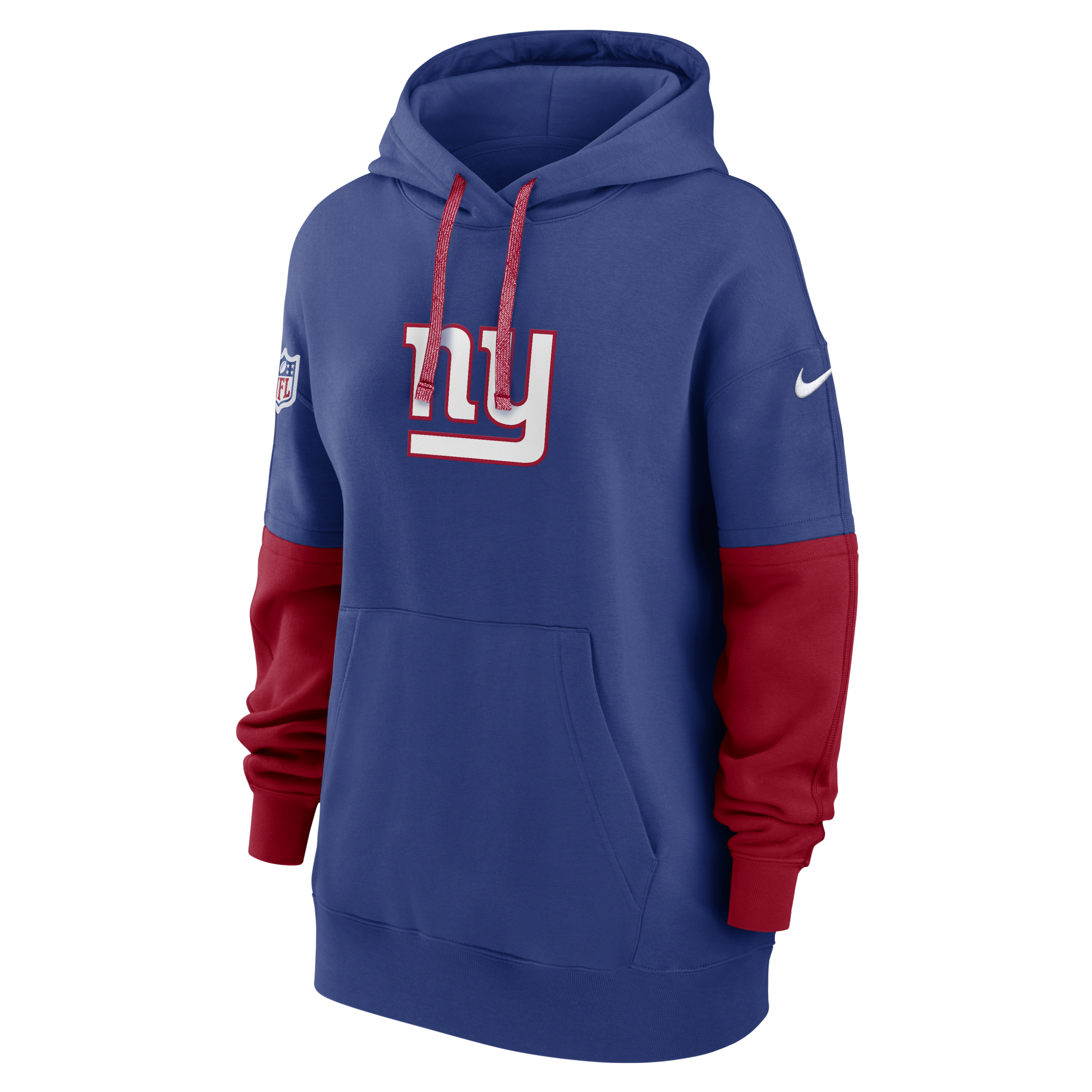 New York Giants Sideline Essential Women's Nike NFL Pullover Hoodie