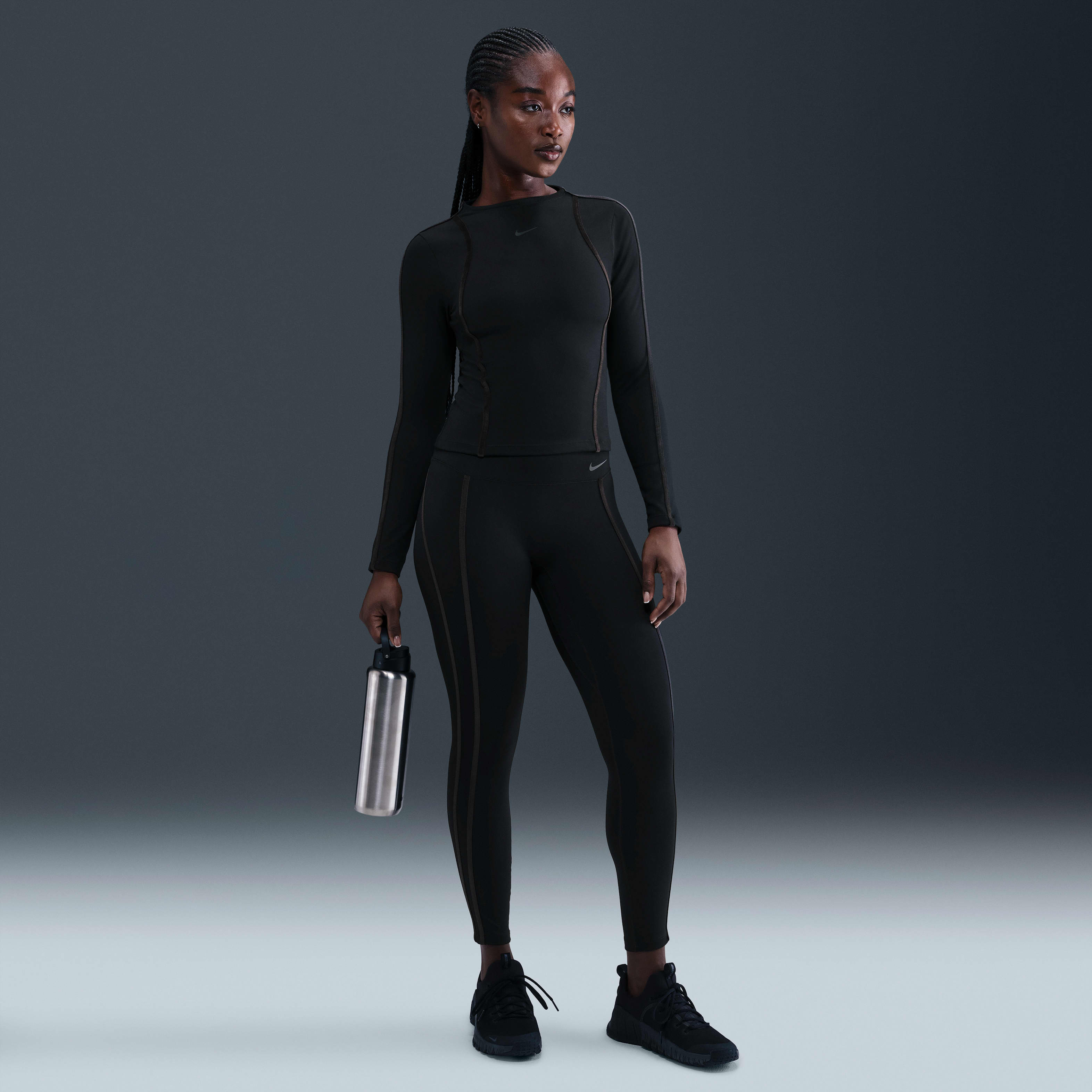 Nike One Fitted Women's Dri-FIT Long-Sleeve Top