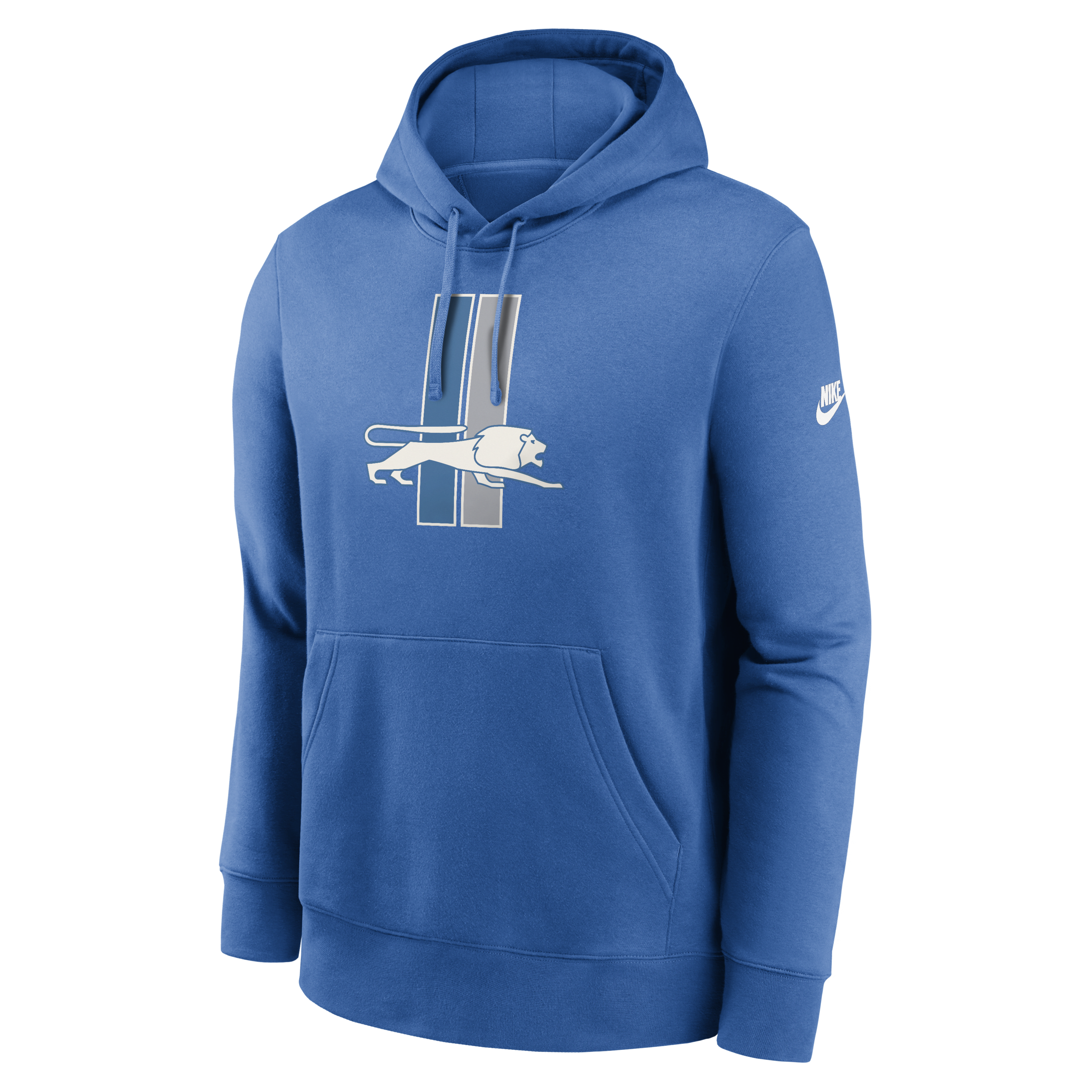 Detroit Lions Rewind Club Logo Men’s Nike NFL Pullover Hoodie