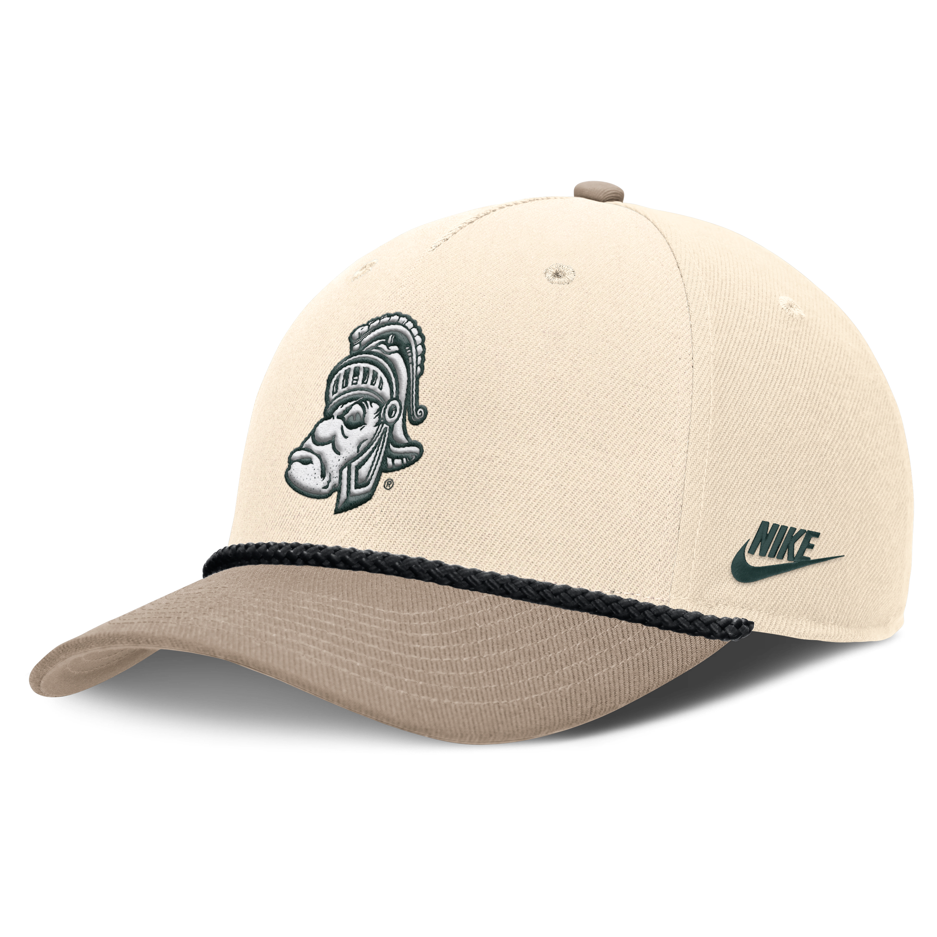 Michigan State Legacy Rise Men's Nike College Adjustable Hat