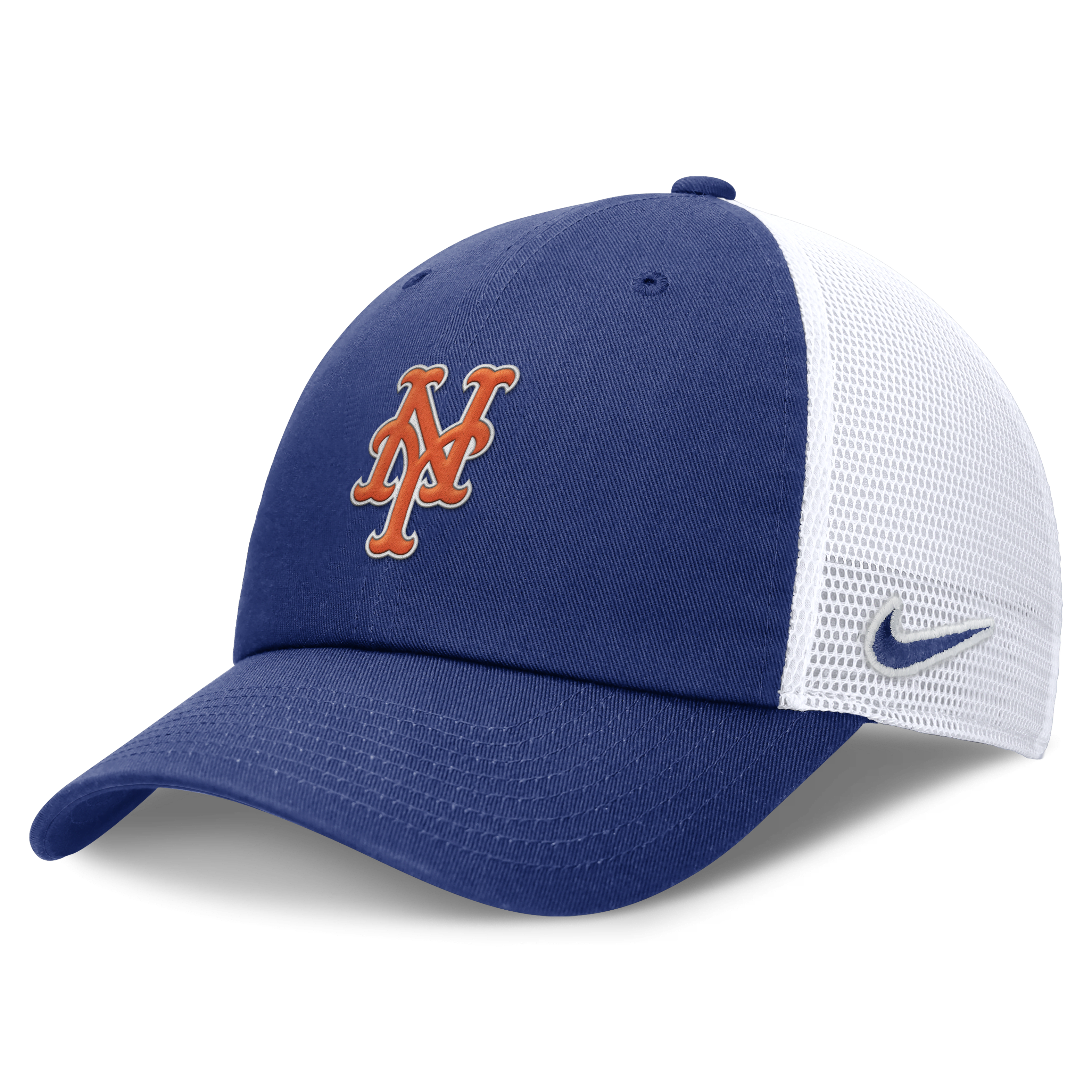 New York Mets Evergreen Club Men's Nike MLB Trucker Adjustable Hat