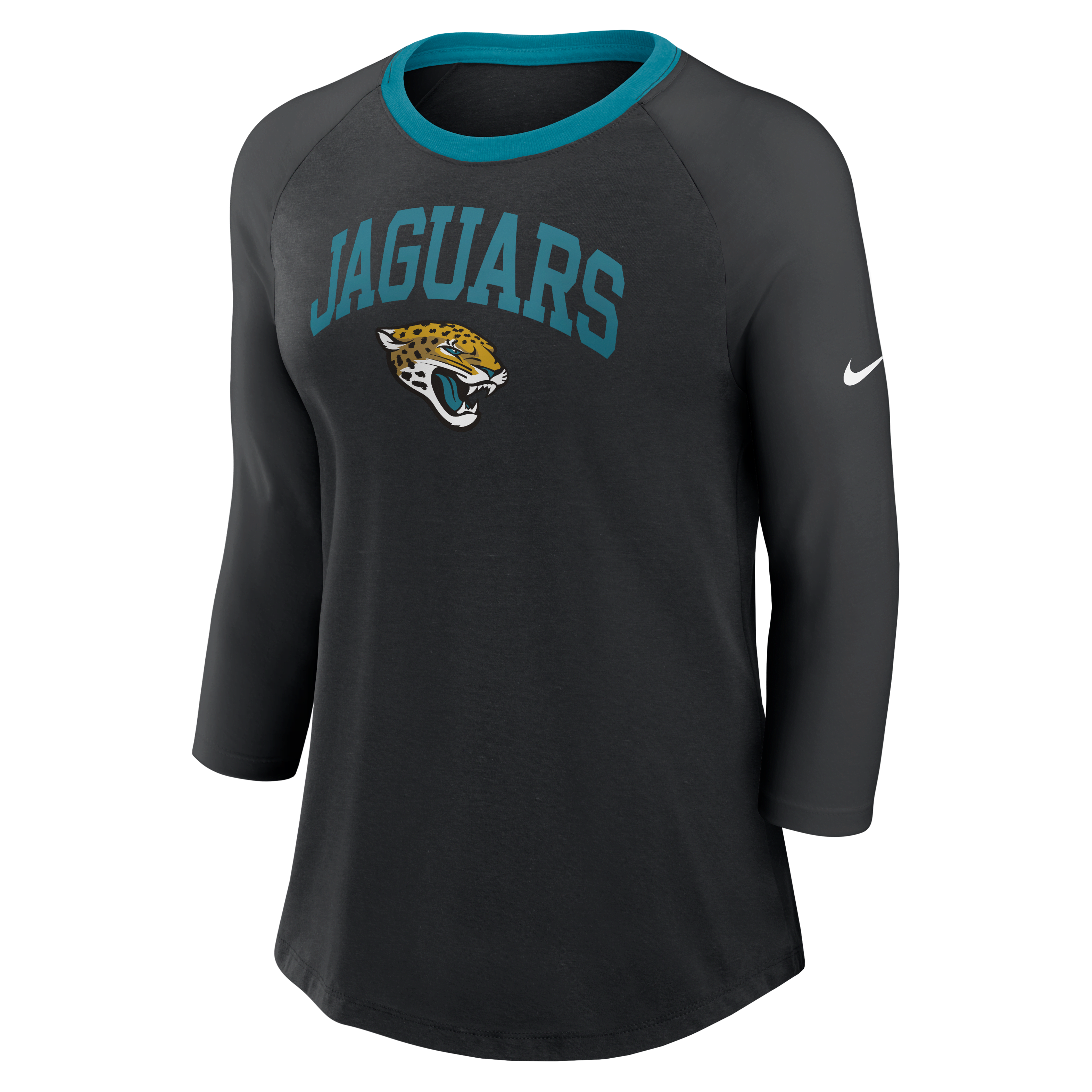 Jacksonville Jaguars Women's Nike NFL 3/4-Sleeve T-Shirt