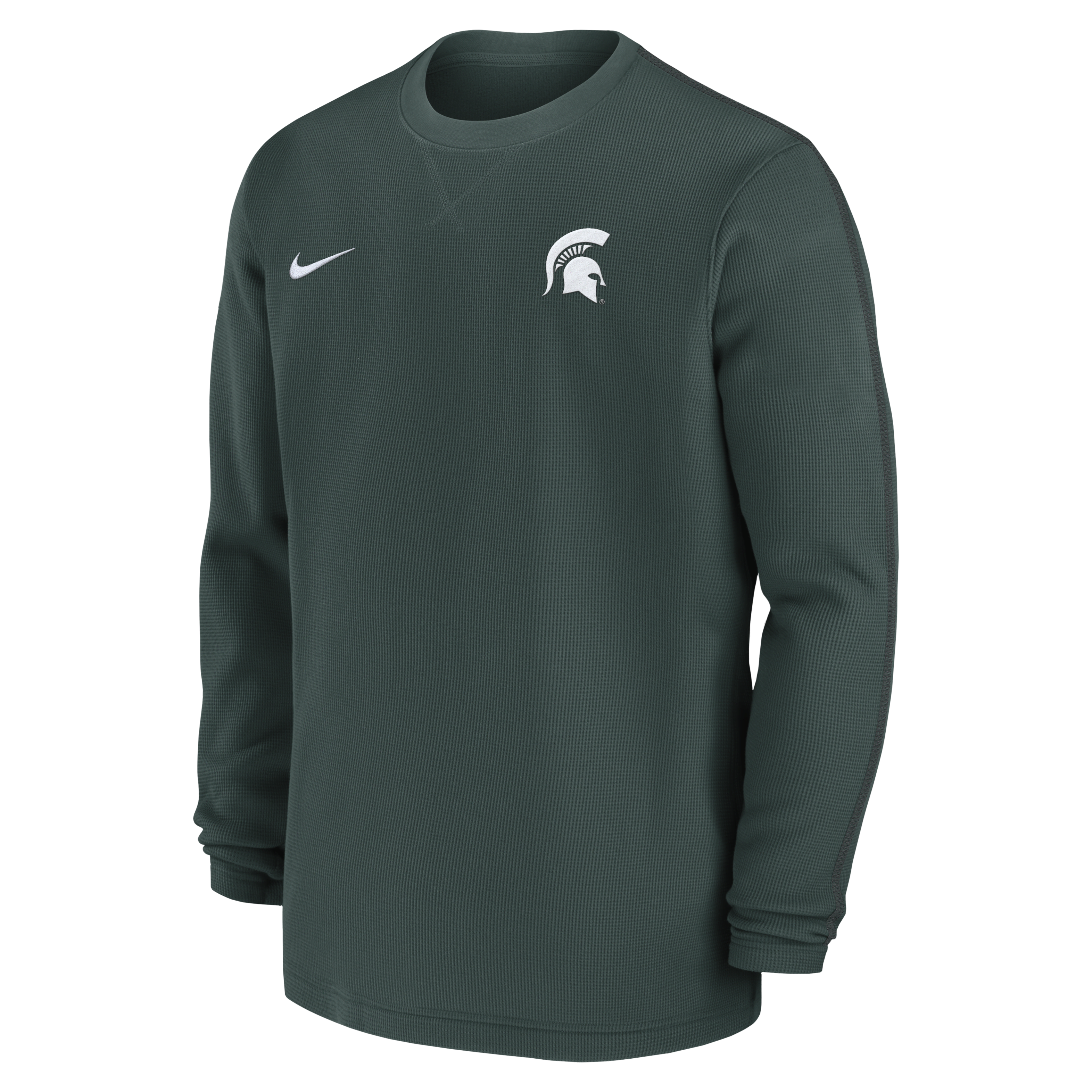 Michigan State Spartans Sideline Coach Men's Nike College Long-Sleeve Top