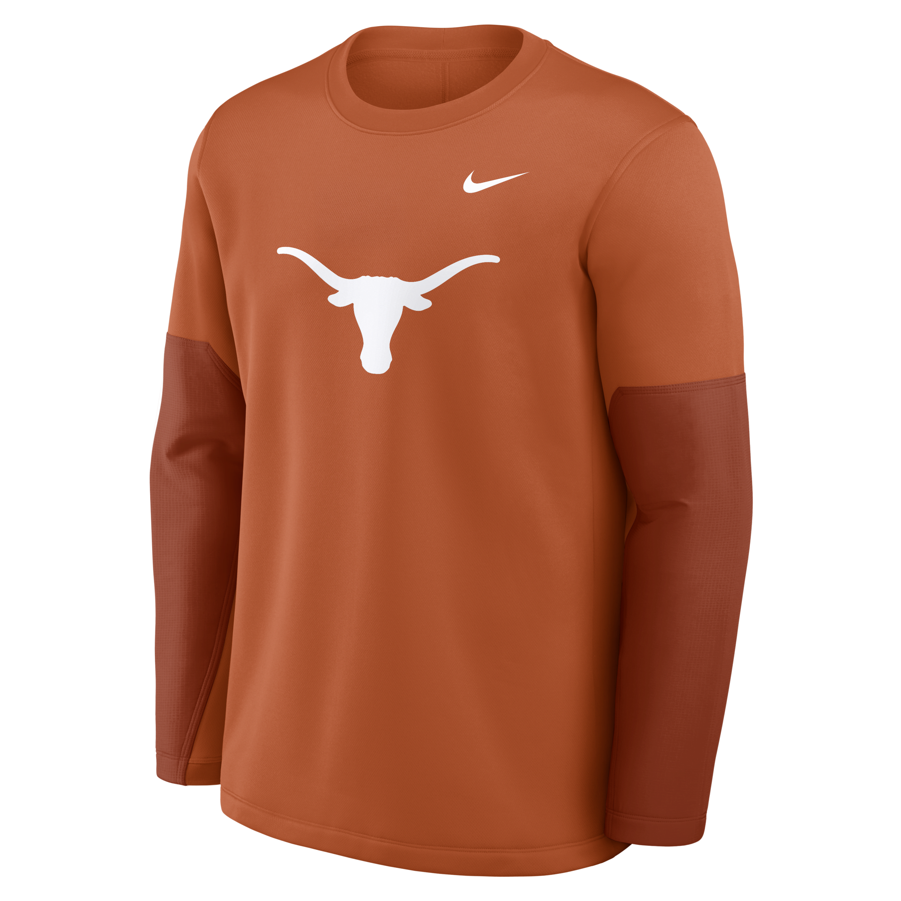 Texas Sideline Coach Men's Nike Therma-FIT College Long-Sleeve T-Shirt