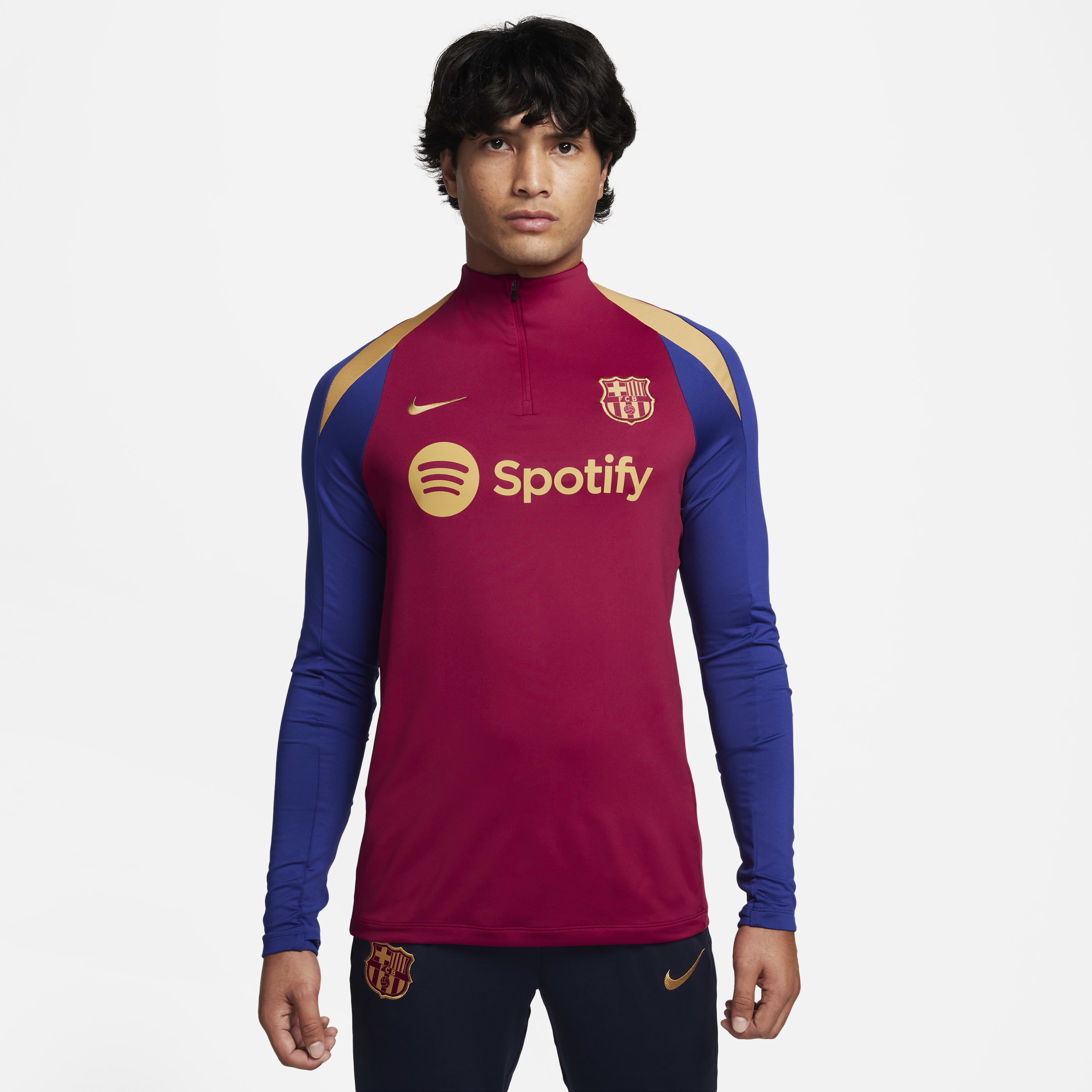 FC Barcelona Strike Men's Nike Dri-FIT Soccer Drill Top