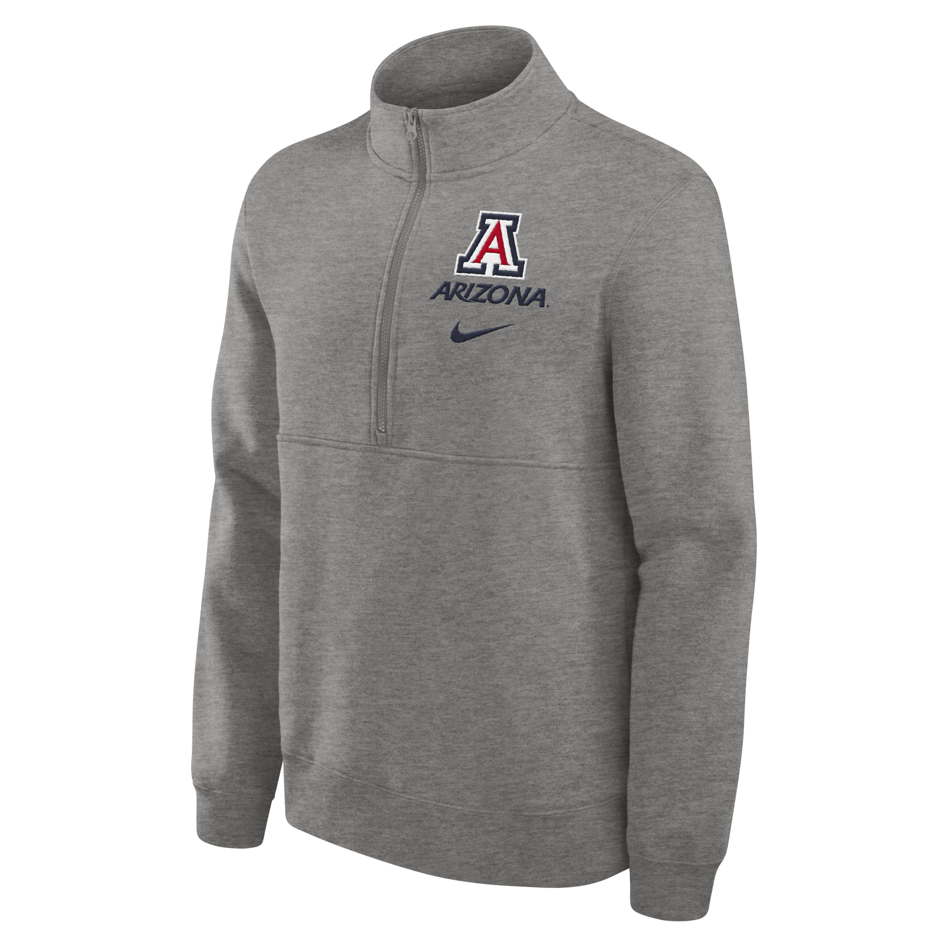 Arizona Wildcats Primetime Club Men's Nike College 1/2-Zip Crew