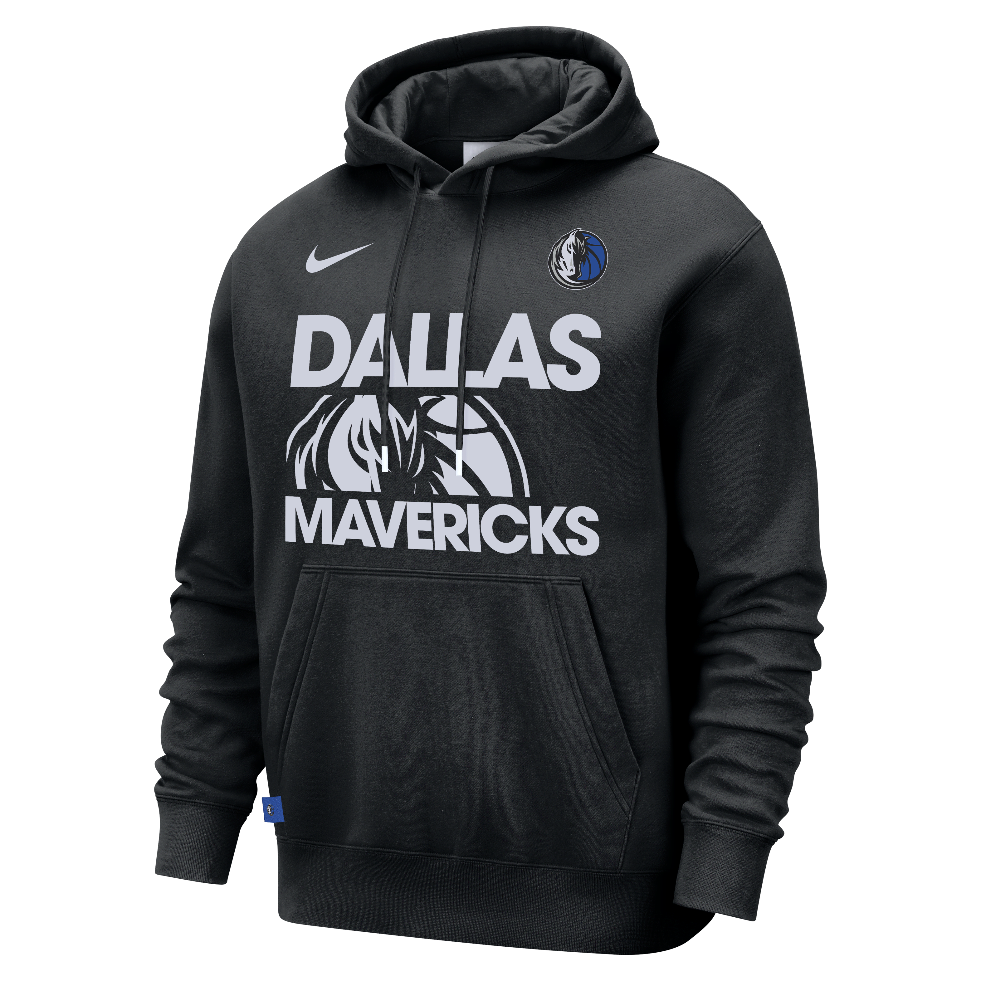 Dallas Mavericks Club Courtside Men's Nike NBA Pullover Hoodie