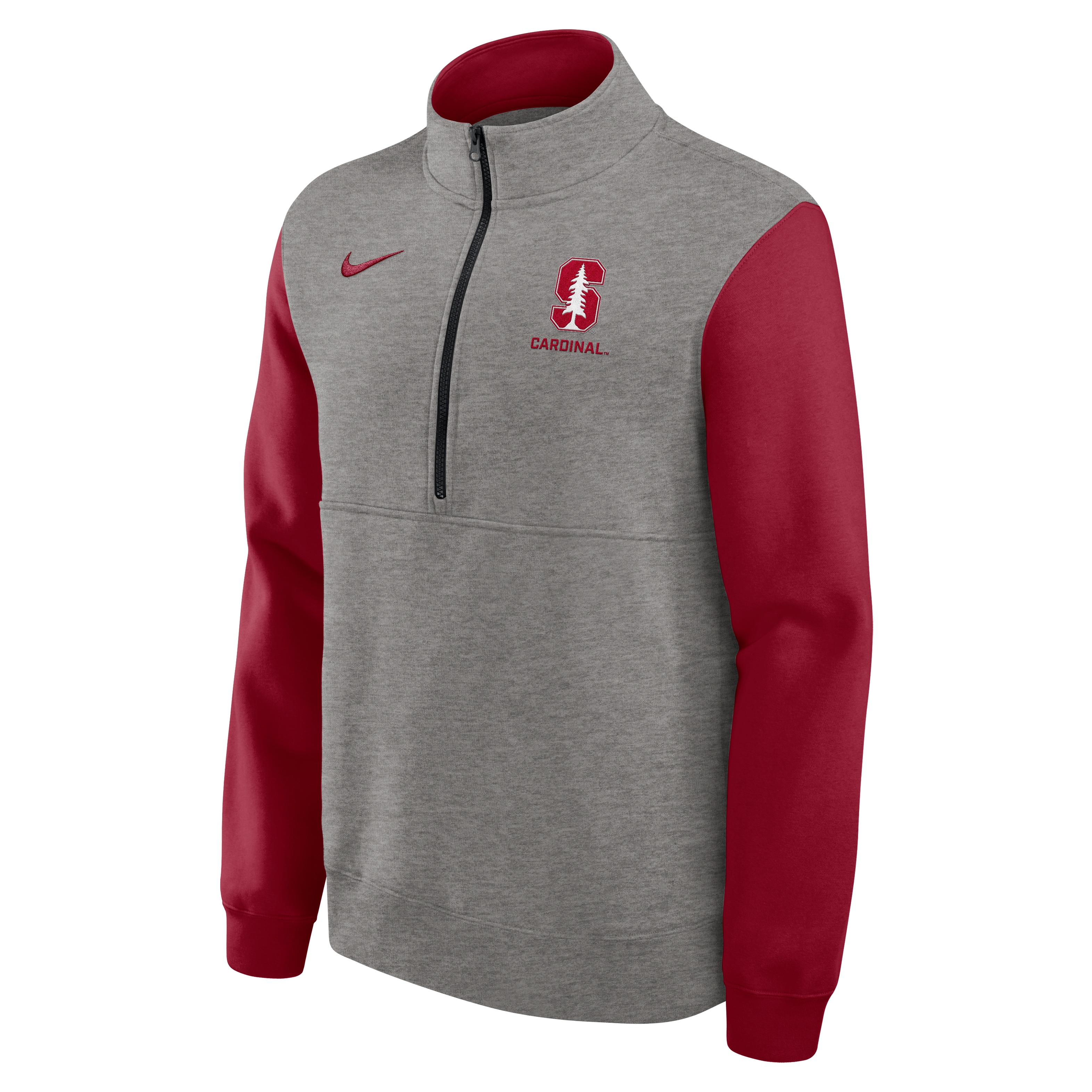 Stanford Club Men's Nike College 1/2-Zip Crew