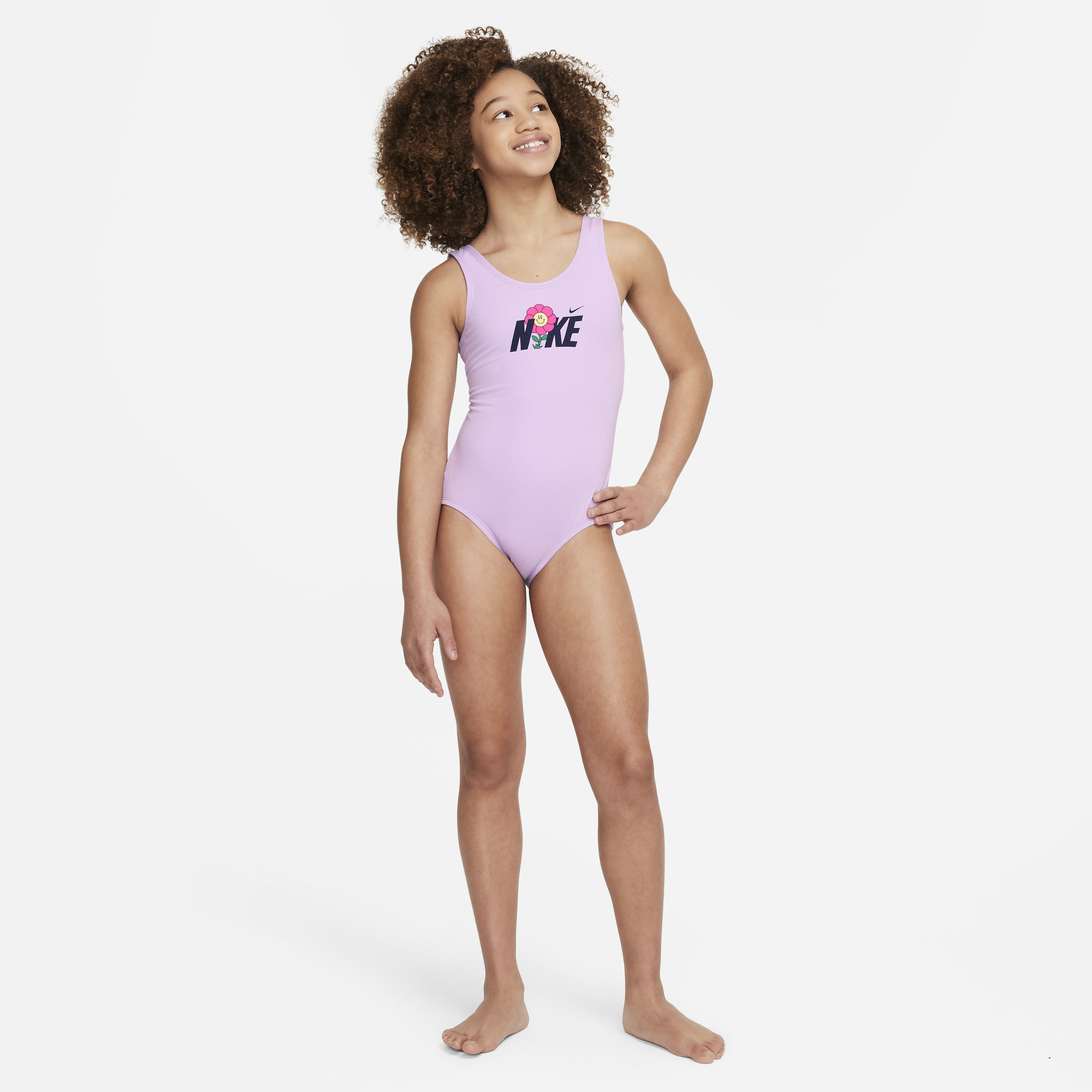 Nike Swim Big Kids' (Girls') U-Back One-Piece Swimsuit