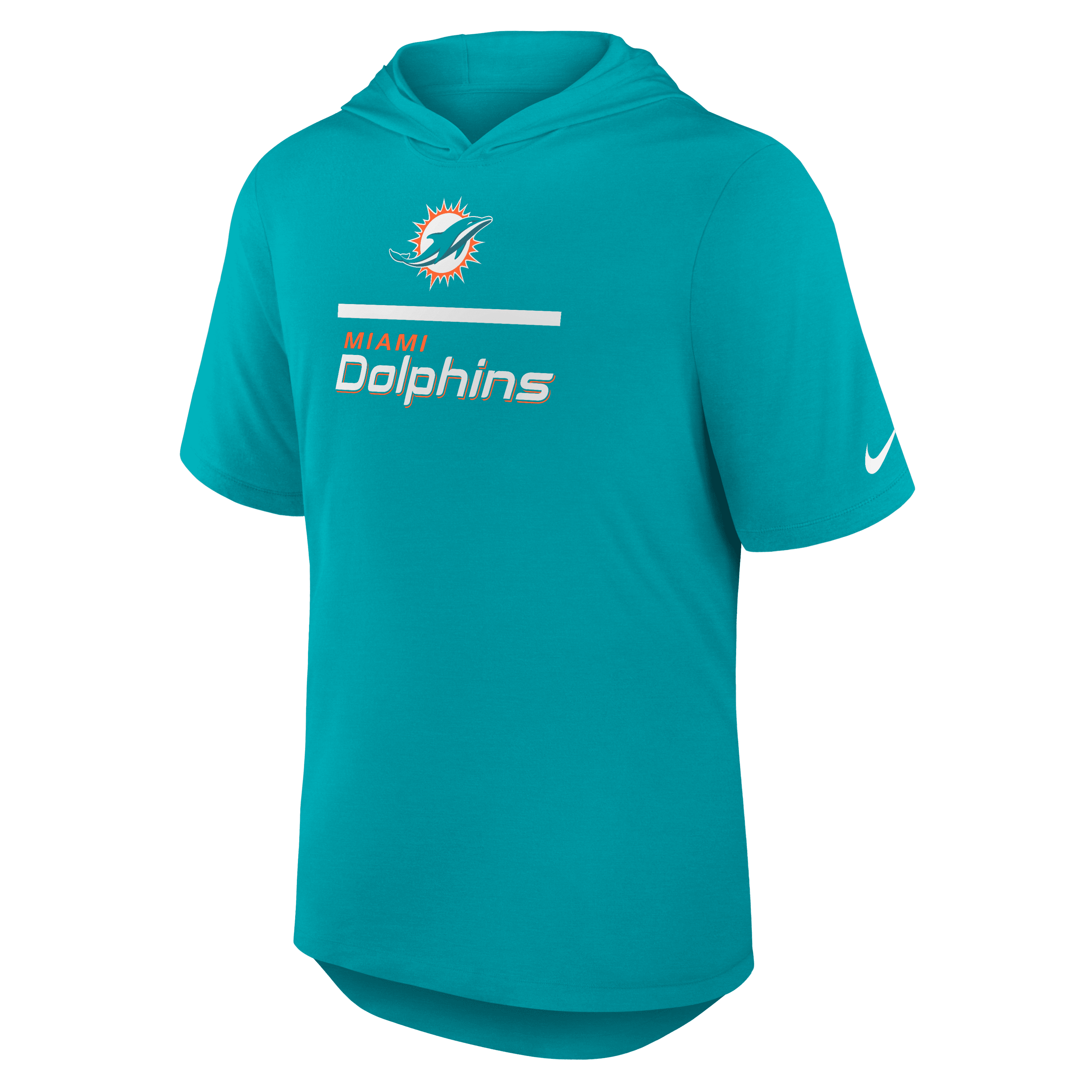 Miami Dolphins Men's Nike Dri-FIT NFL Hooded T-Shirt