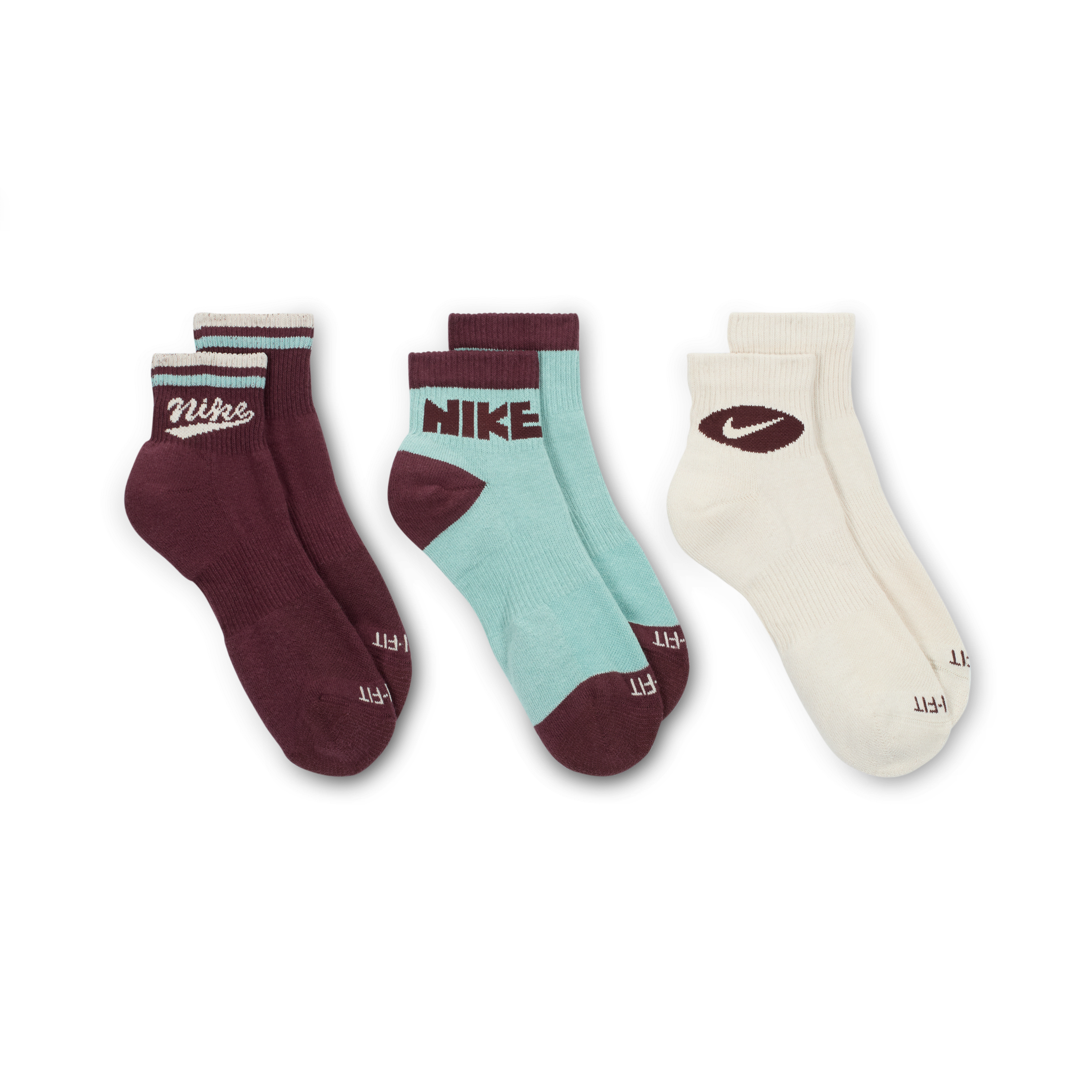 Nike Everyday Plus Ankle Socks (3 Pairs)