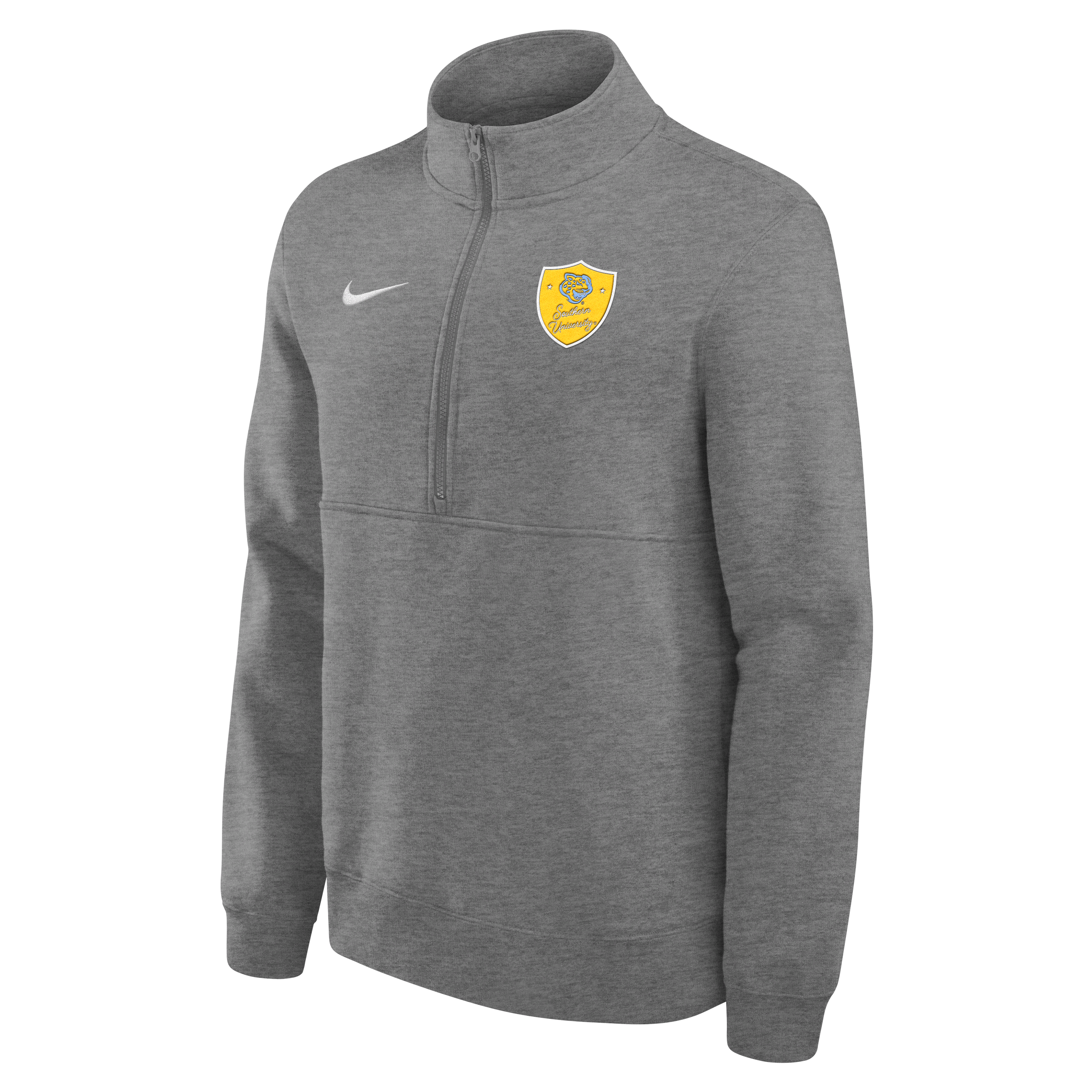 Nike College Club Fleece (Southern University and A&M) Men's 1/4 Zip Top