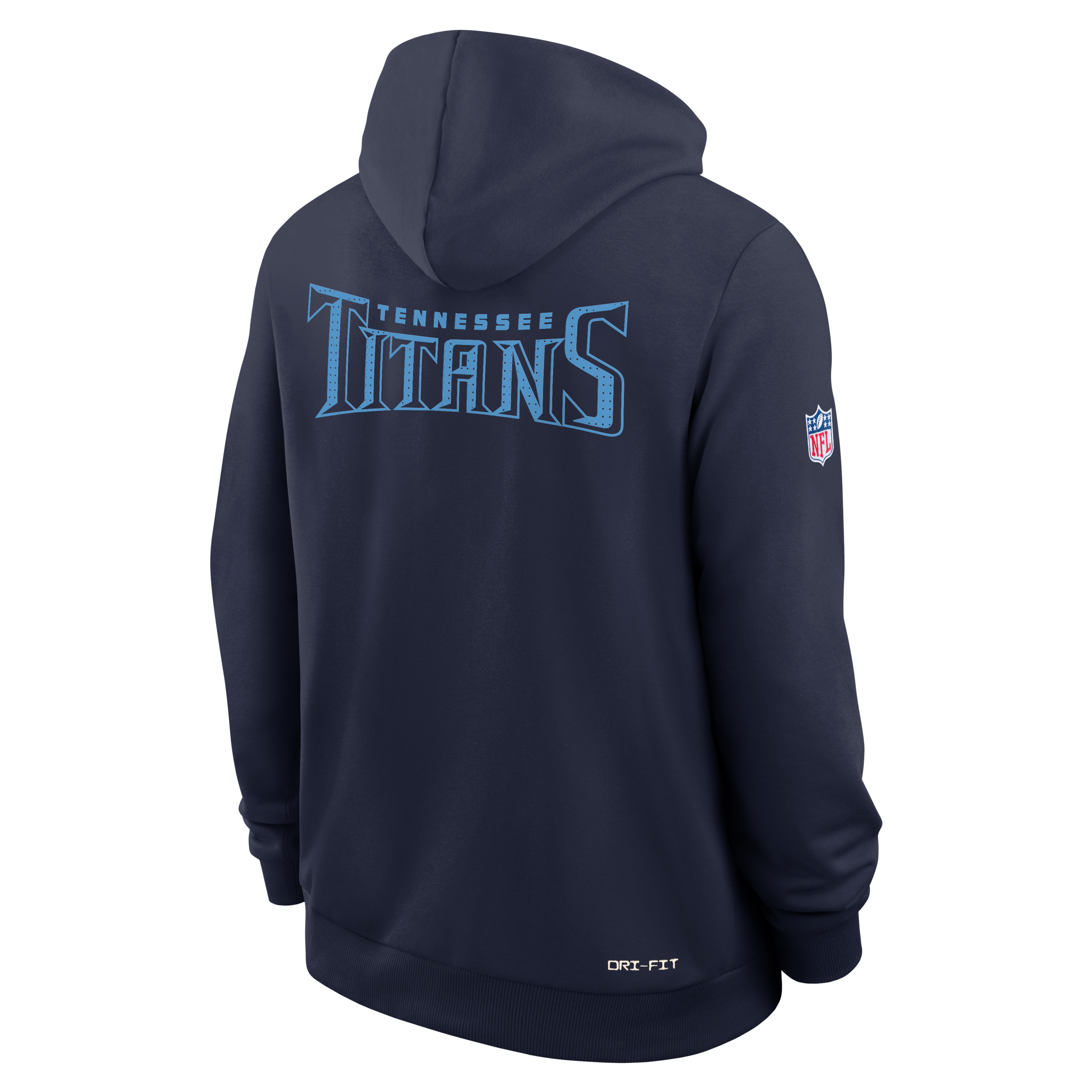Tennessee Titans Initial Home Sideline Men's Nike Dri-FIT NFL Pullover Hoodie