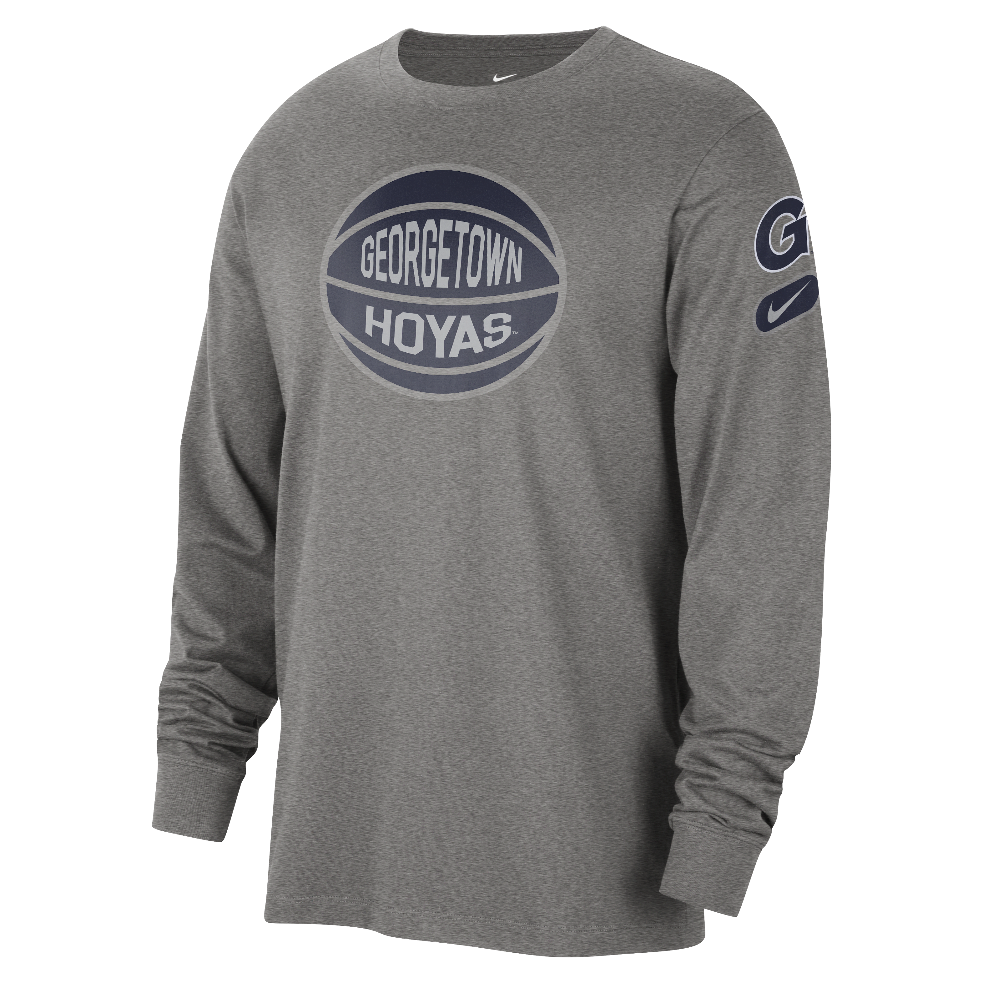 Georgetown Fast Break Men's Nike College Long-Sleeve T-Shirt