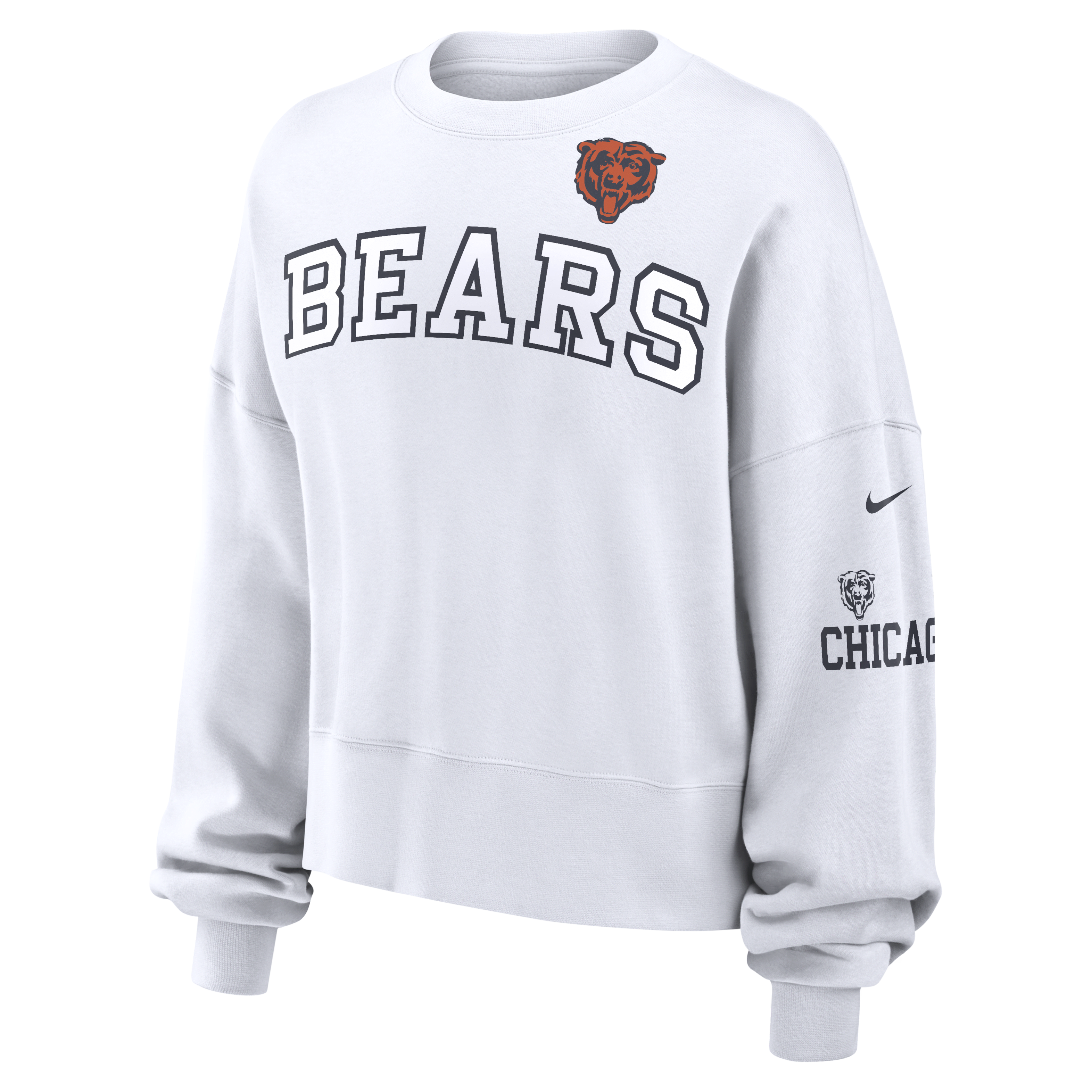 Chicago Bears Women's Nike NFL Pullover Crew