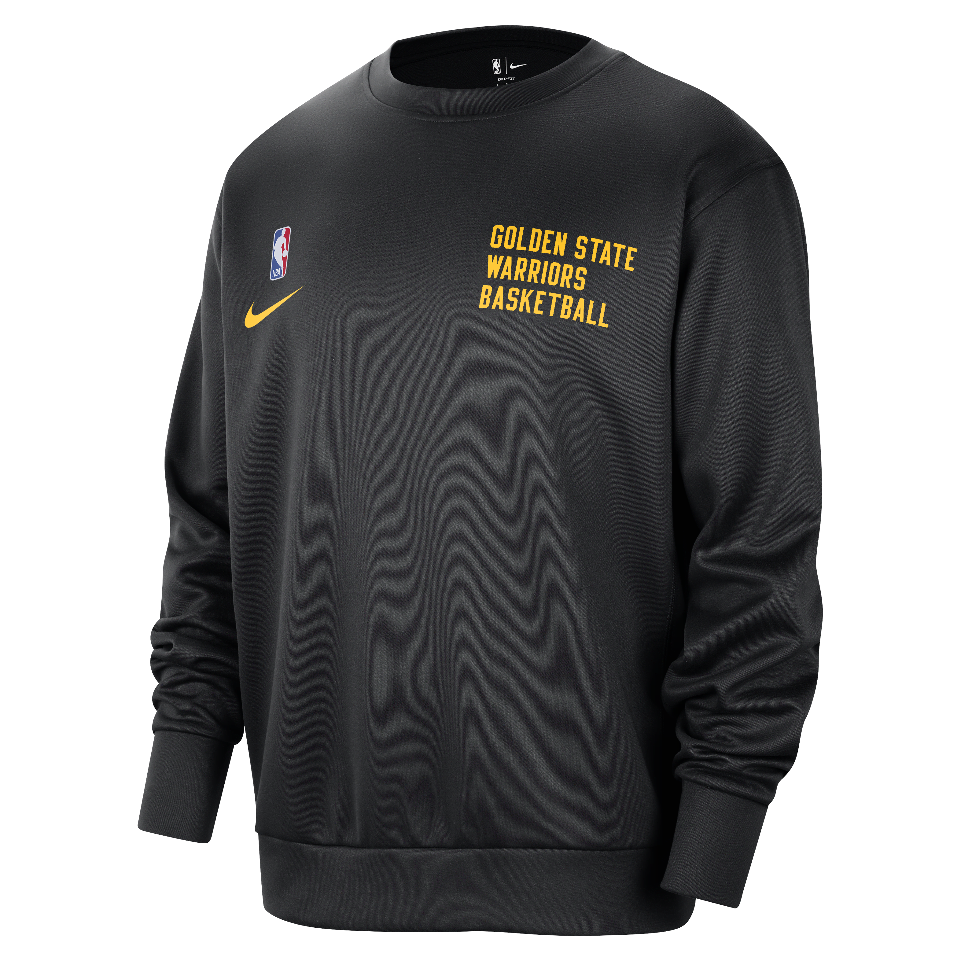 Golden State Warriors Spotlight Men's Nike Dri-FIT NBA Crew-Neck Sweatshirt