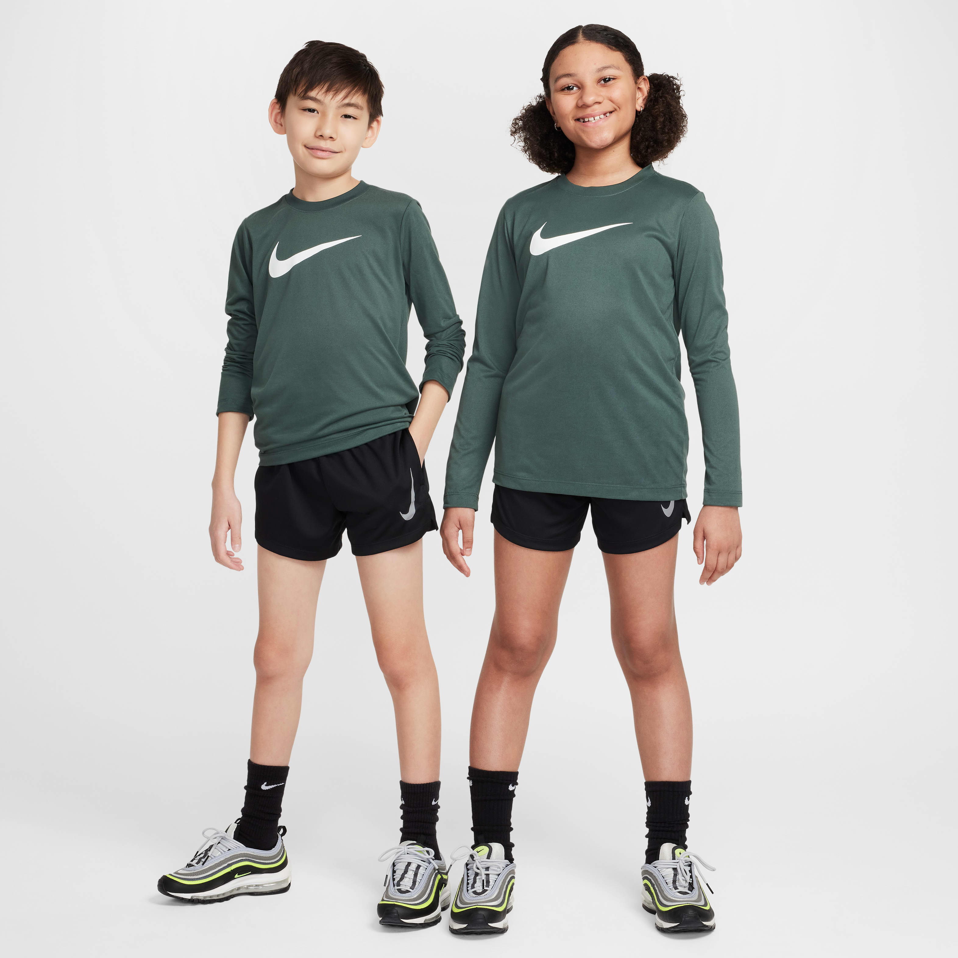 Nike Multi Big Kids' (Boys') Dri-FIT Split Shorts