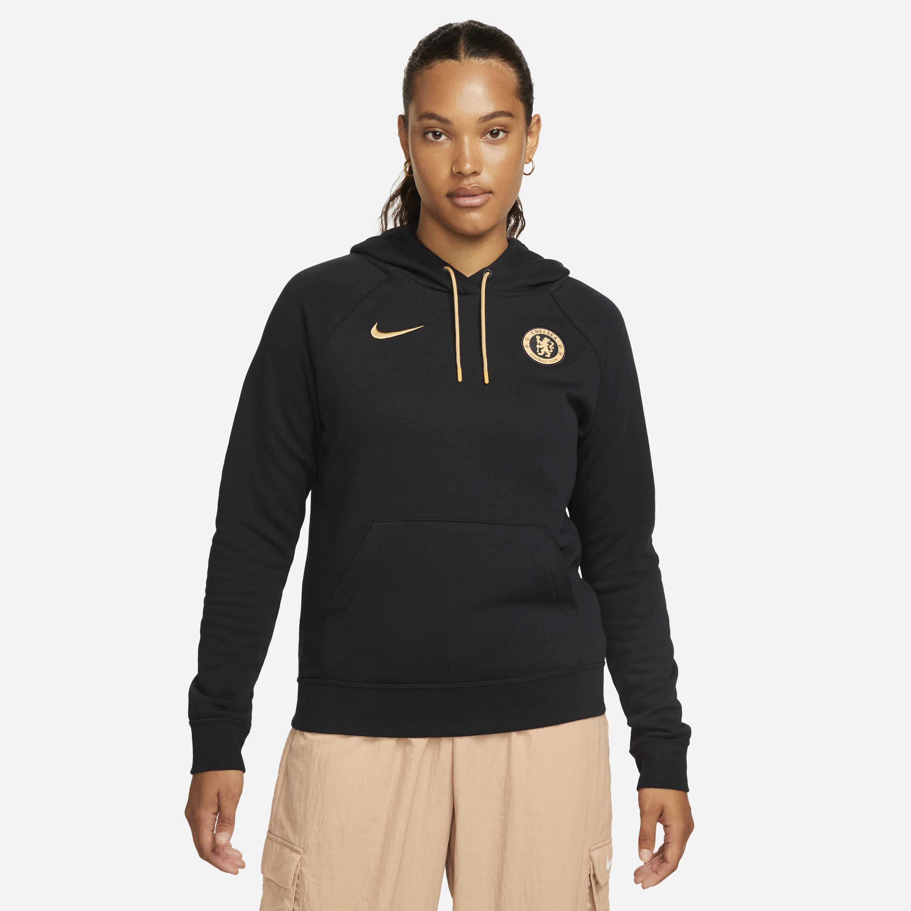 Chelsea FC Essential Women's Nike Fleece Pullover Hoodie