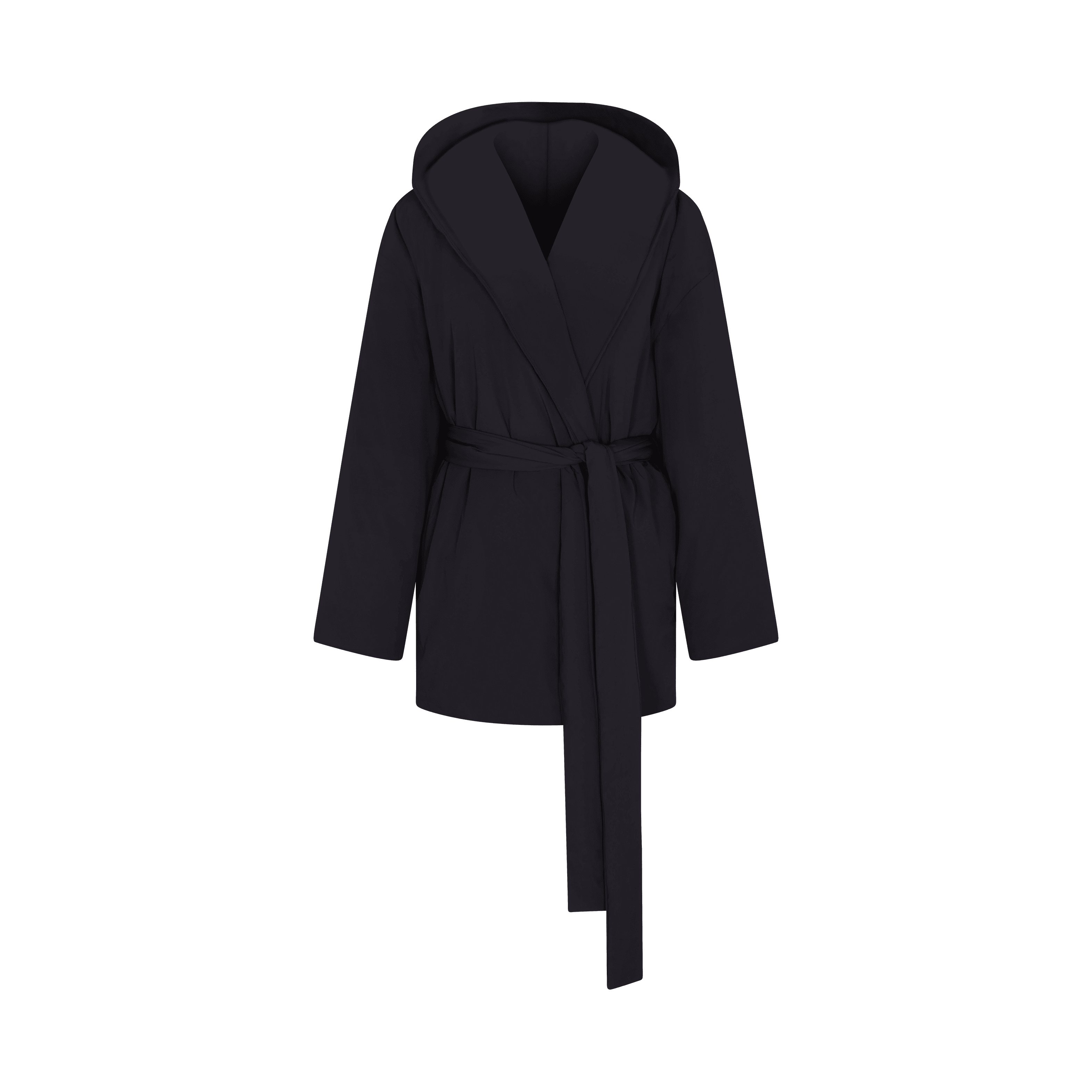 NikeSKIMS Woven Nylon Women's Wrap Coat