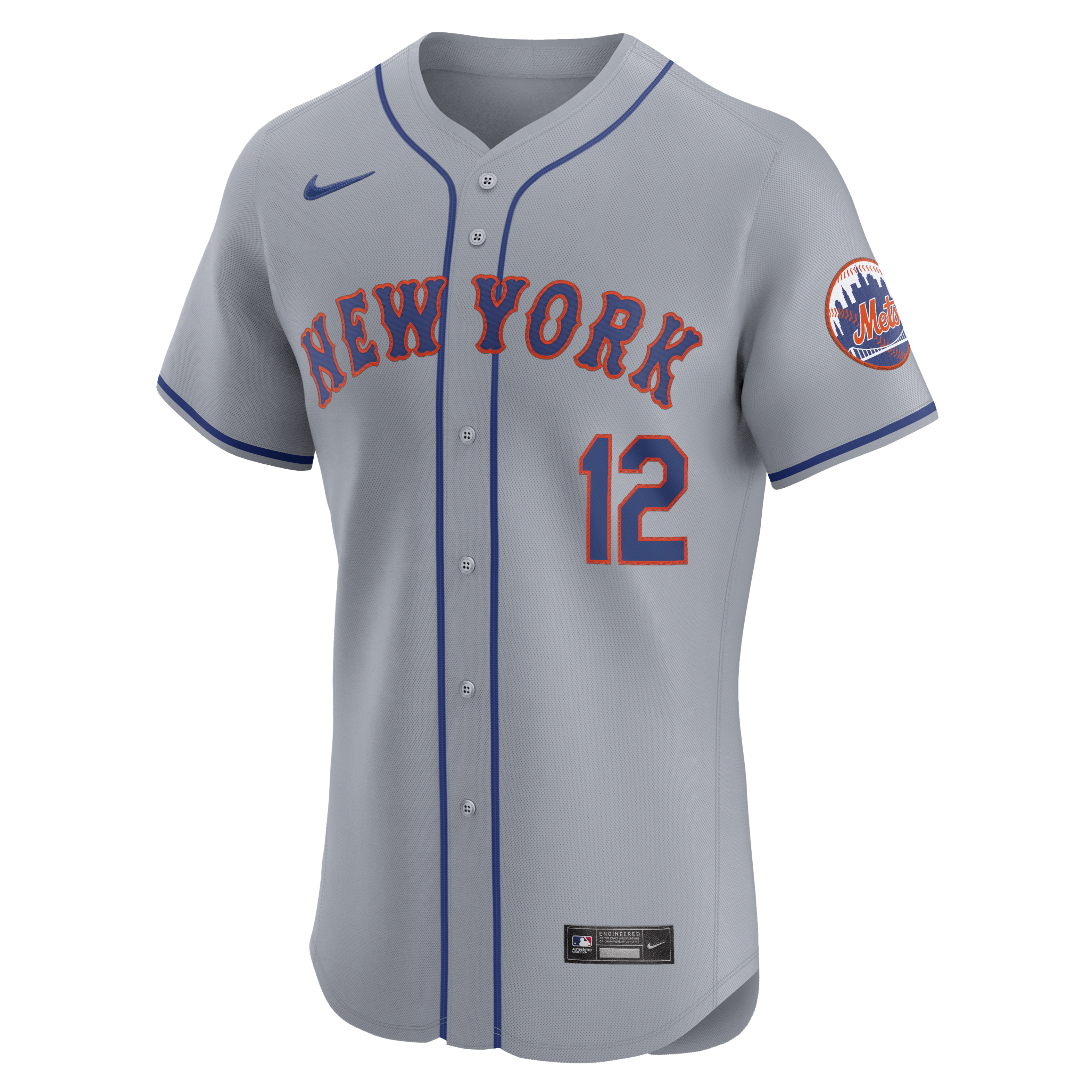 Francisco Lindor New York Mets Men's Nike Dri-FIT ADV MLB Elite Jersey