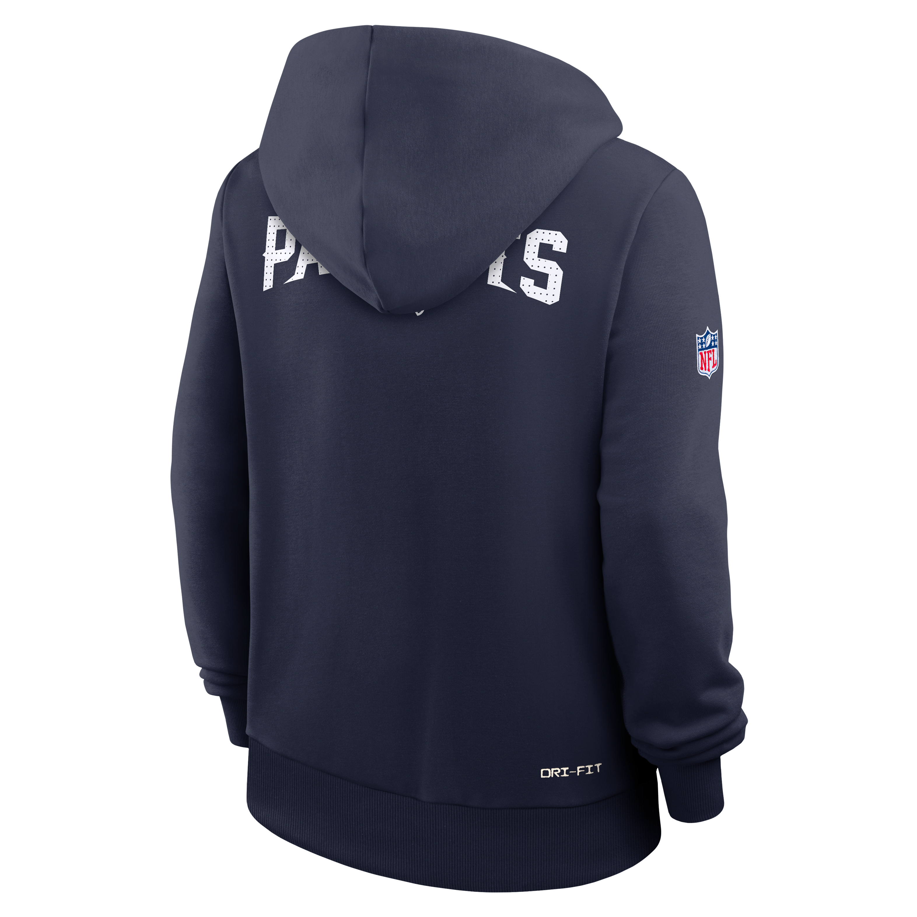 New England Patriots Sideline Women's Nike Dri-FIT NFL Pullover Hoodie