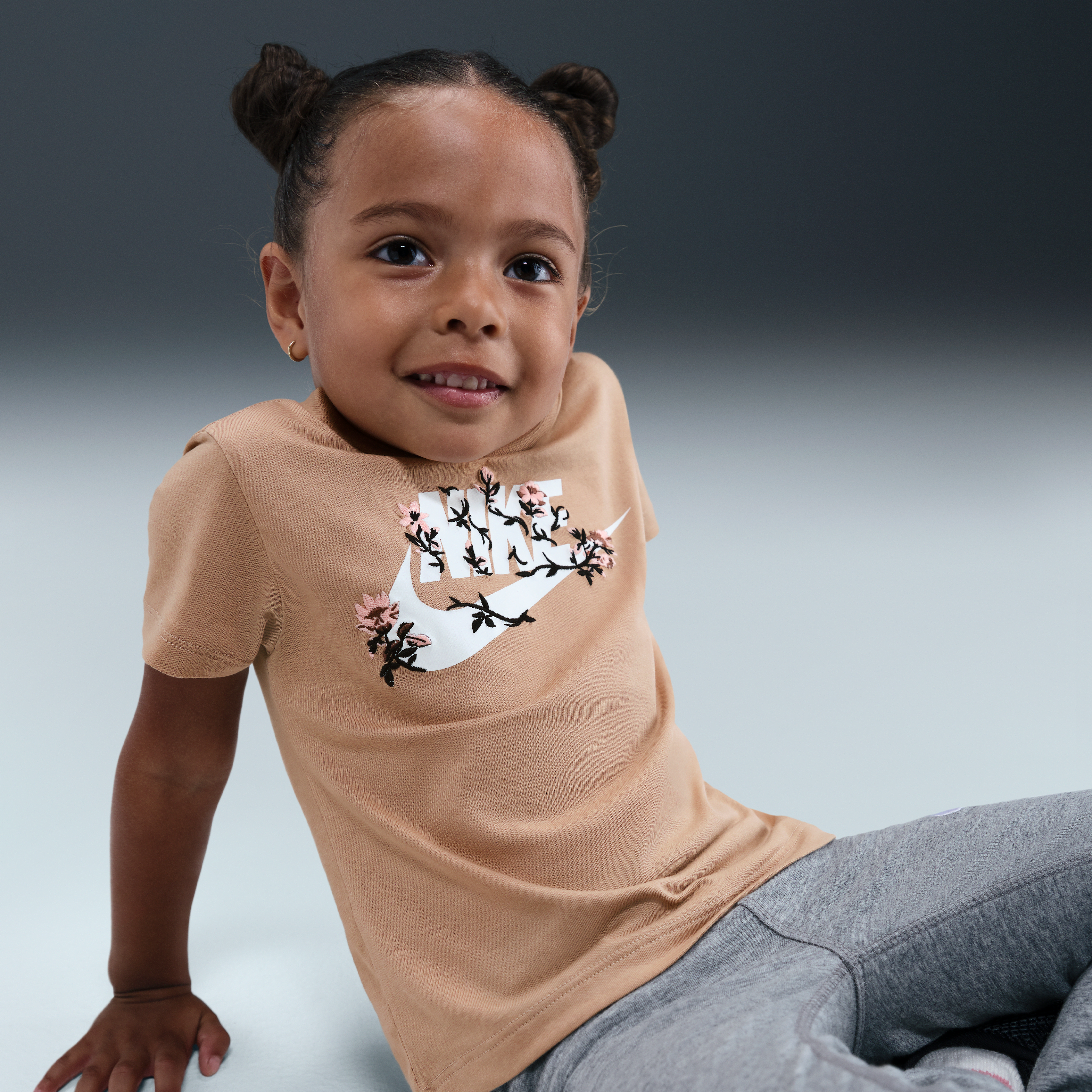 Nike Little Kids' Floral Futura T-Shirt