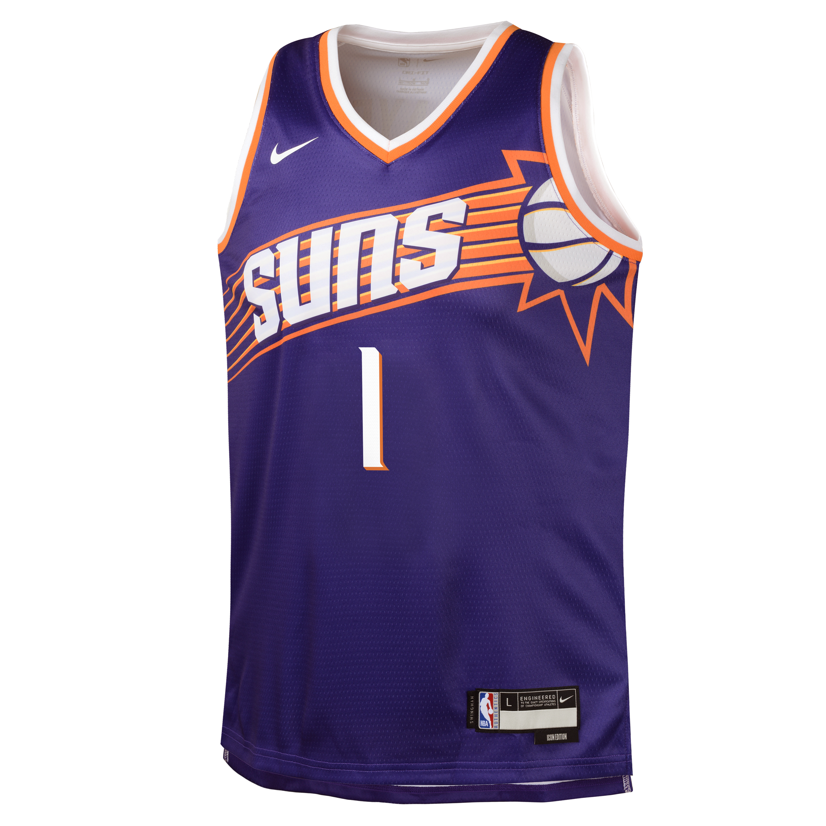 Devin Booker Phoenix Suns Icon Edition 2023/24 Nike Dri-FIT NBA Swingman Jersey