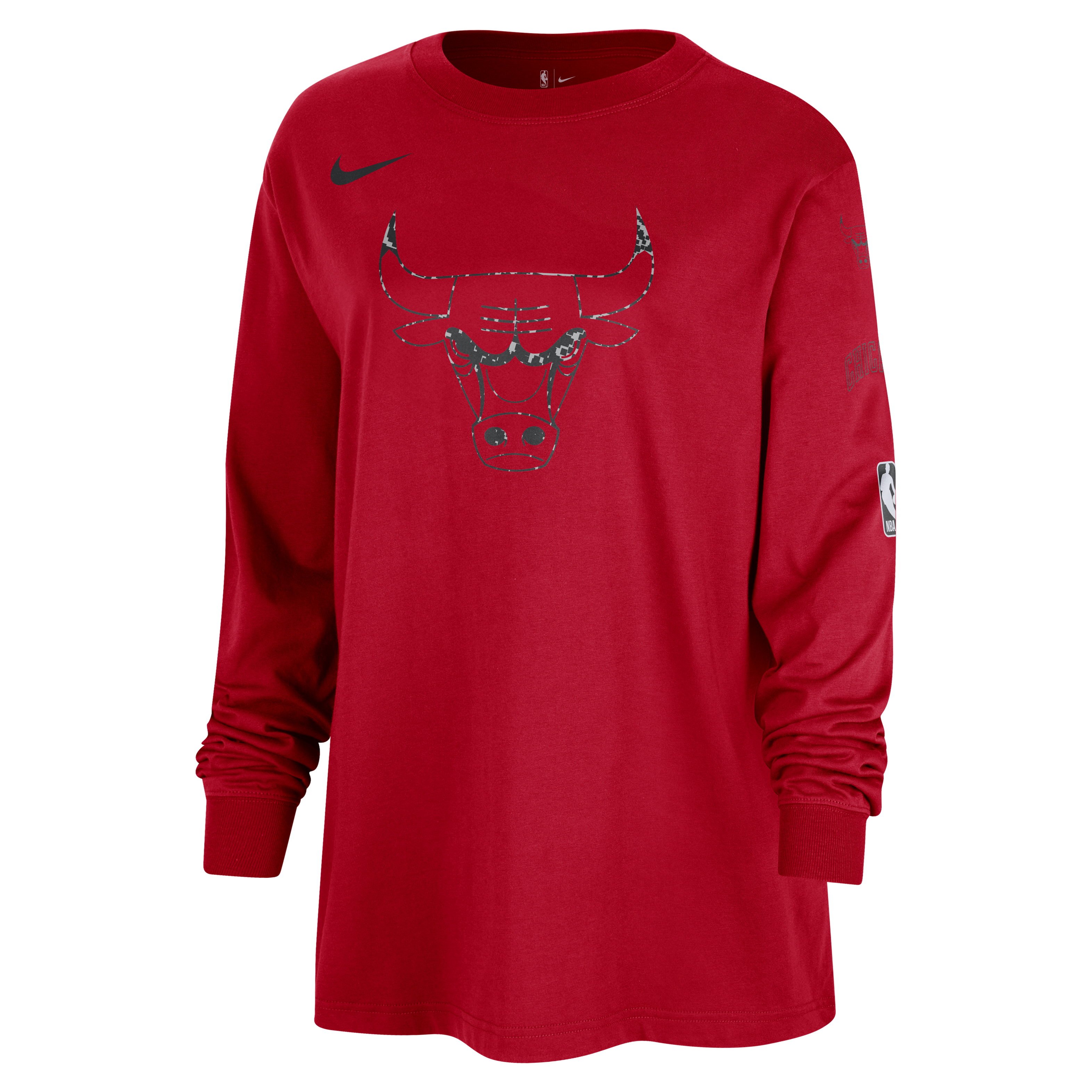 Chicago Bulls Essential Women's Nike NBA Long-Sleeve T-Shirt