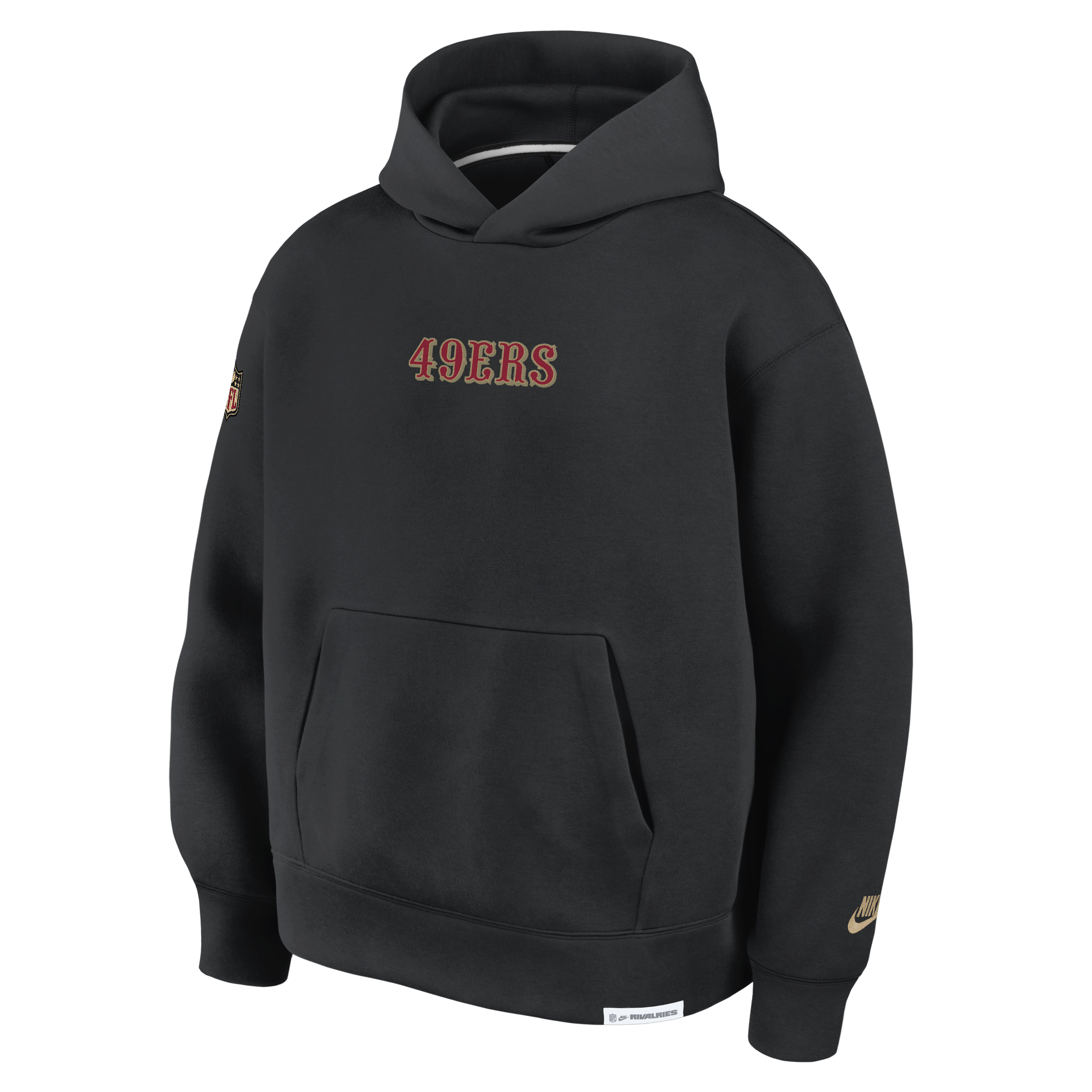 San Francisco 49ers Rivalries Collection Oversized Tech Fleece Men's Nike NFL Pullover Hoodie