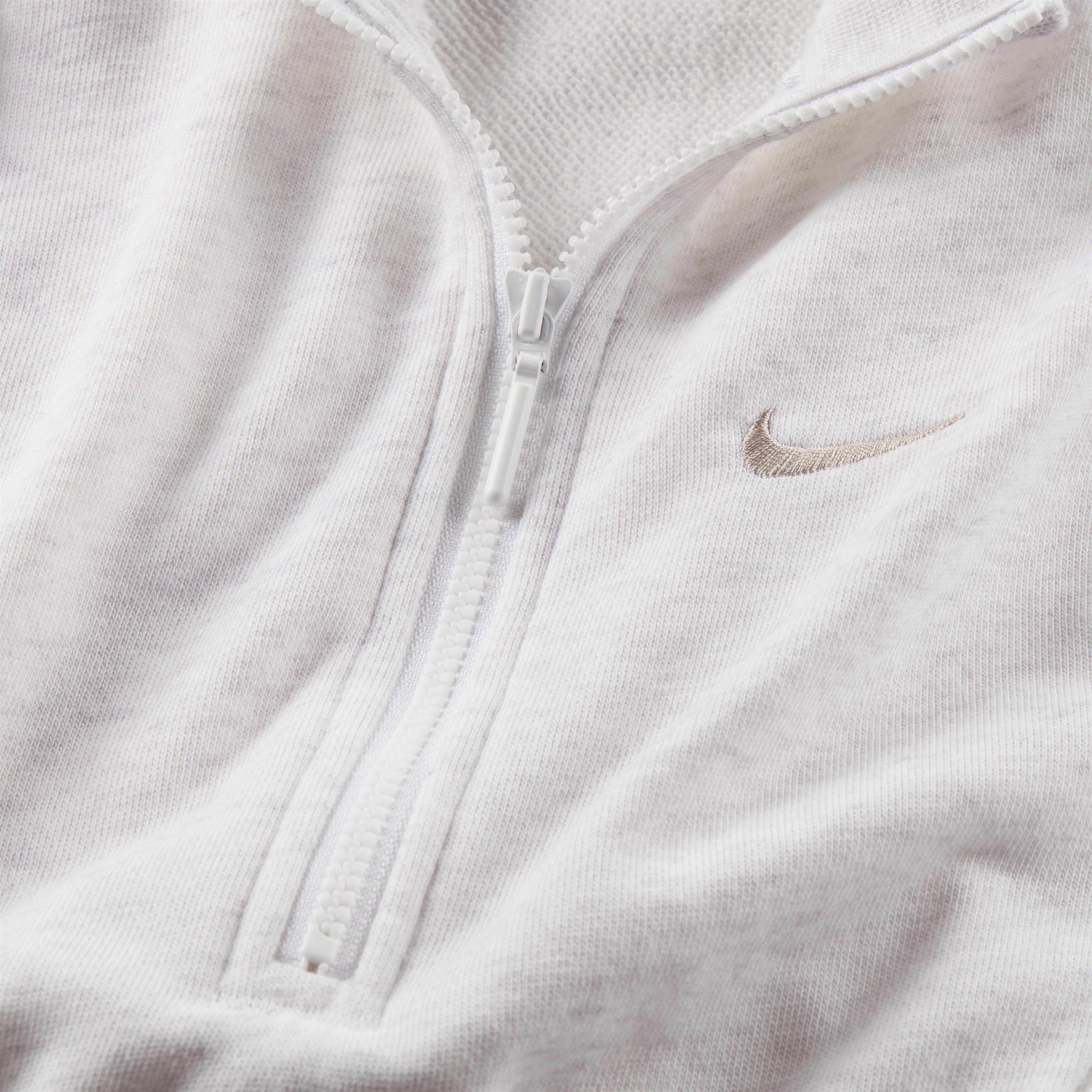 Nike Sportswear Chill Terry Women's Slim Cropped 1/2-Zip French Tank Top