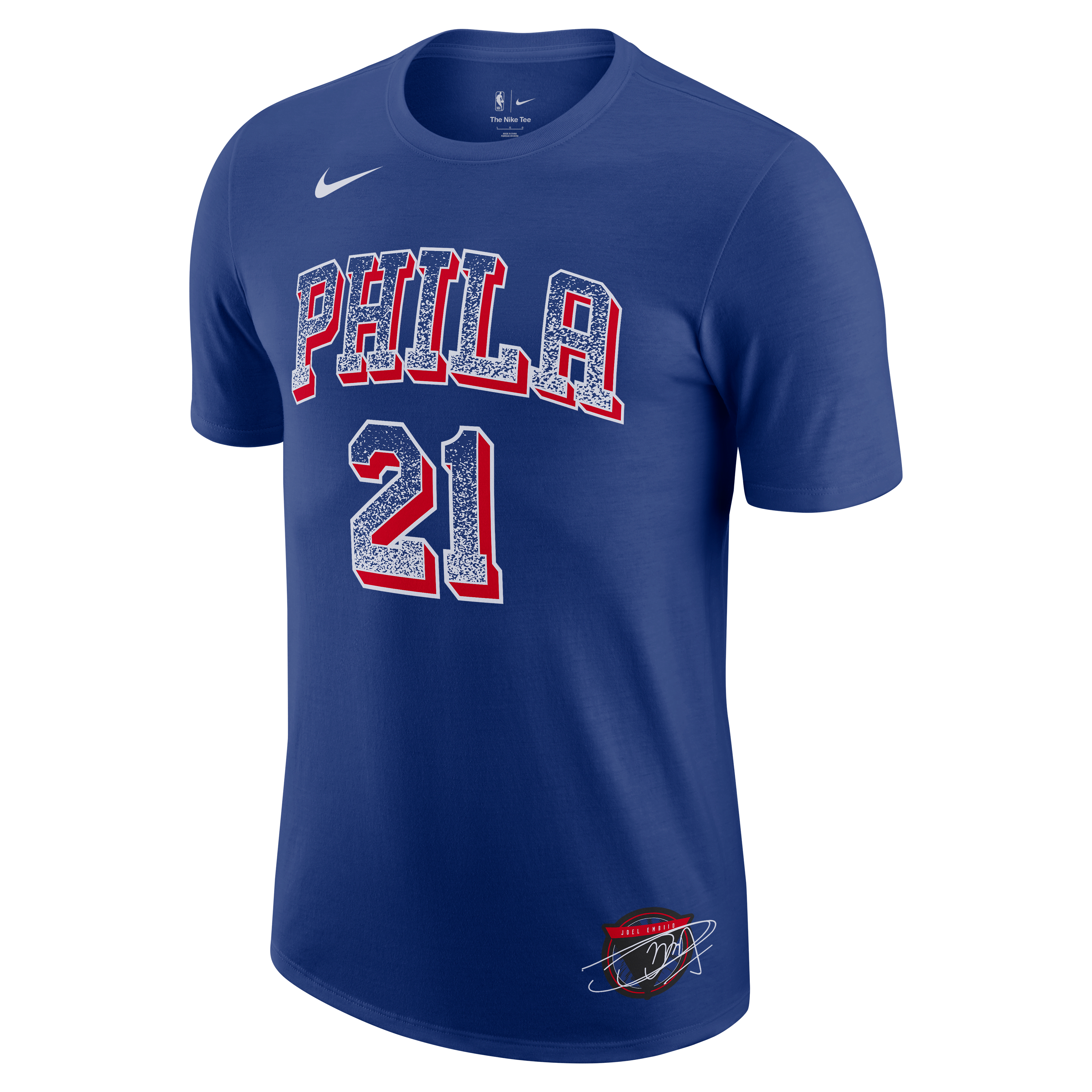 Joel Embiid Philadelphia 76ers Select Series Men's Nike NBA T-Shirt