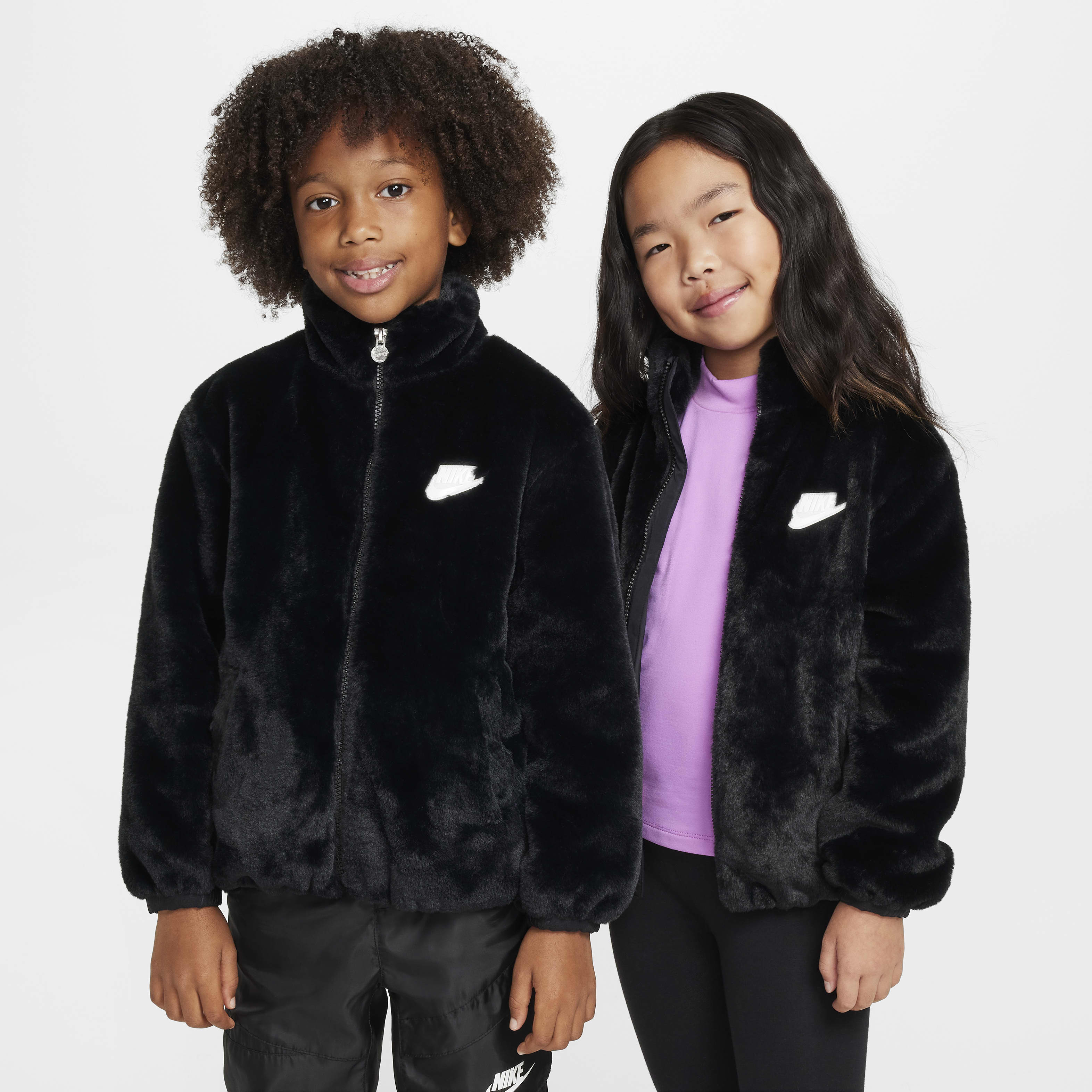 Nike Toddler Faux Fur Jacket