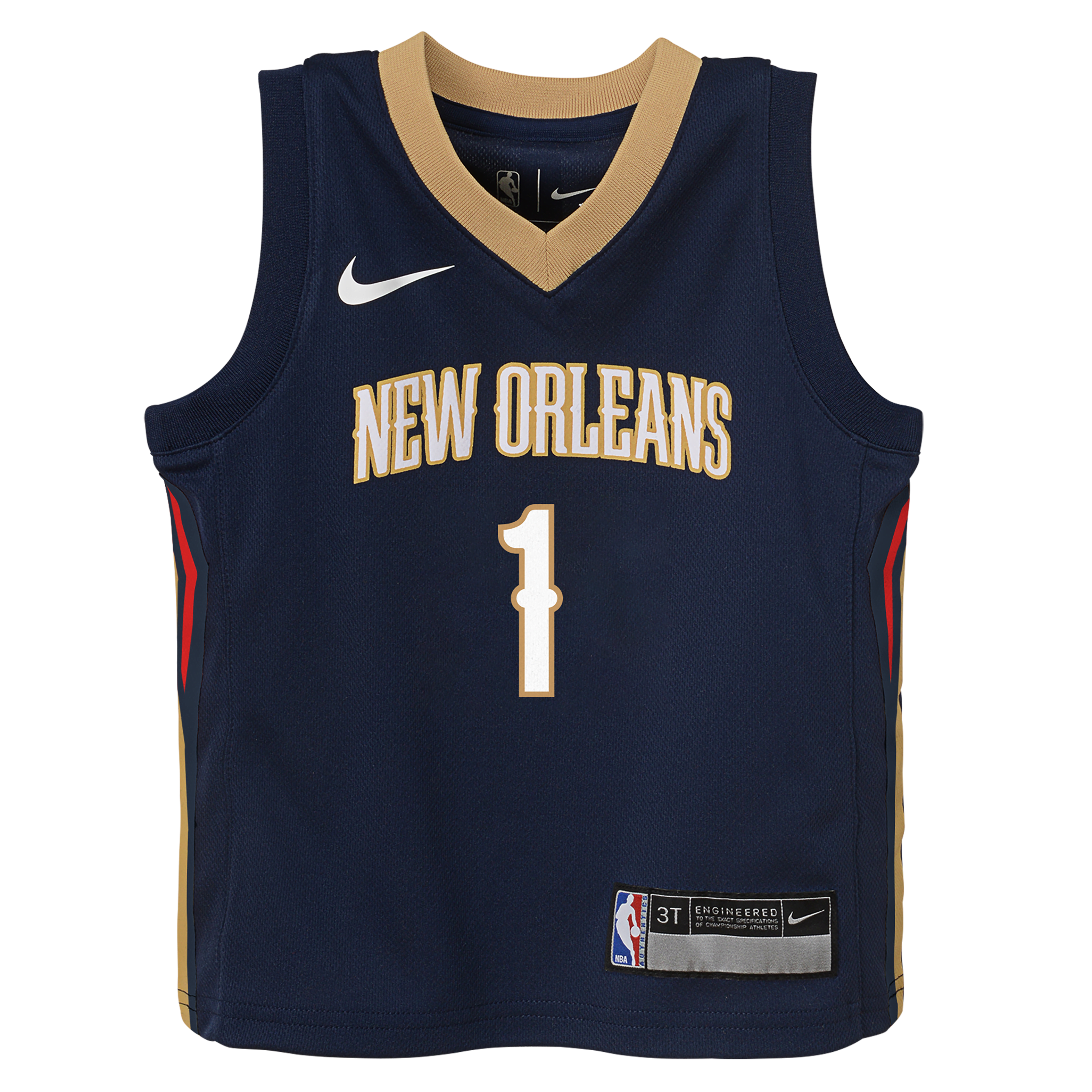 New Orleans Pelicans Zion Williamson Icon Edition Baby Nike NBA Bodysuit
