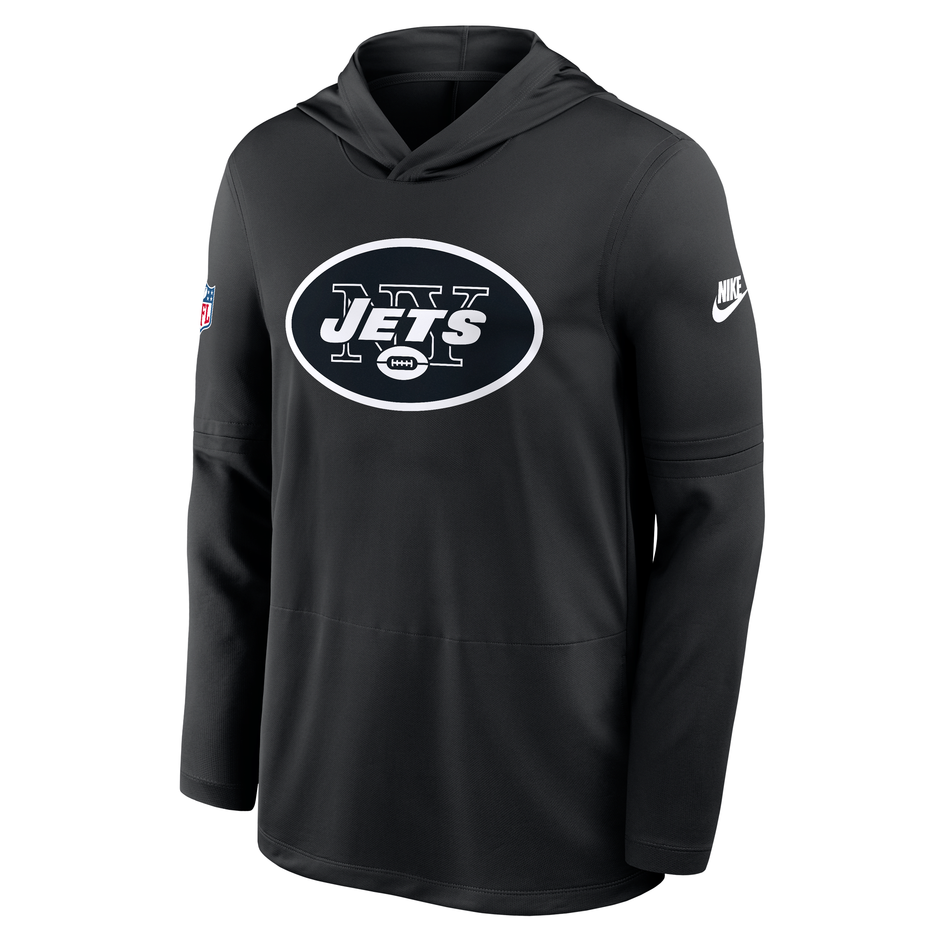 New York Jets Pass Accuracy Men's Nike Dri-FIT NFL Long-Sleeve Hooded Top