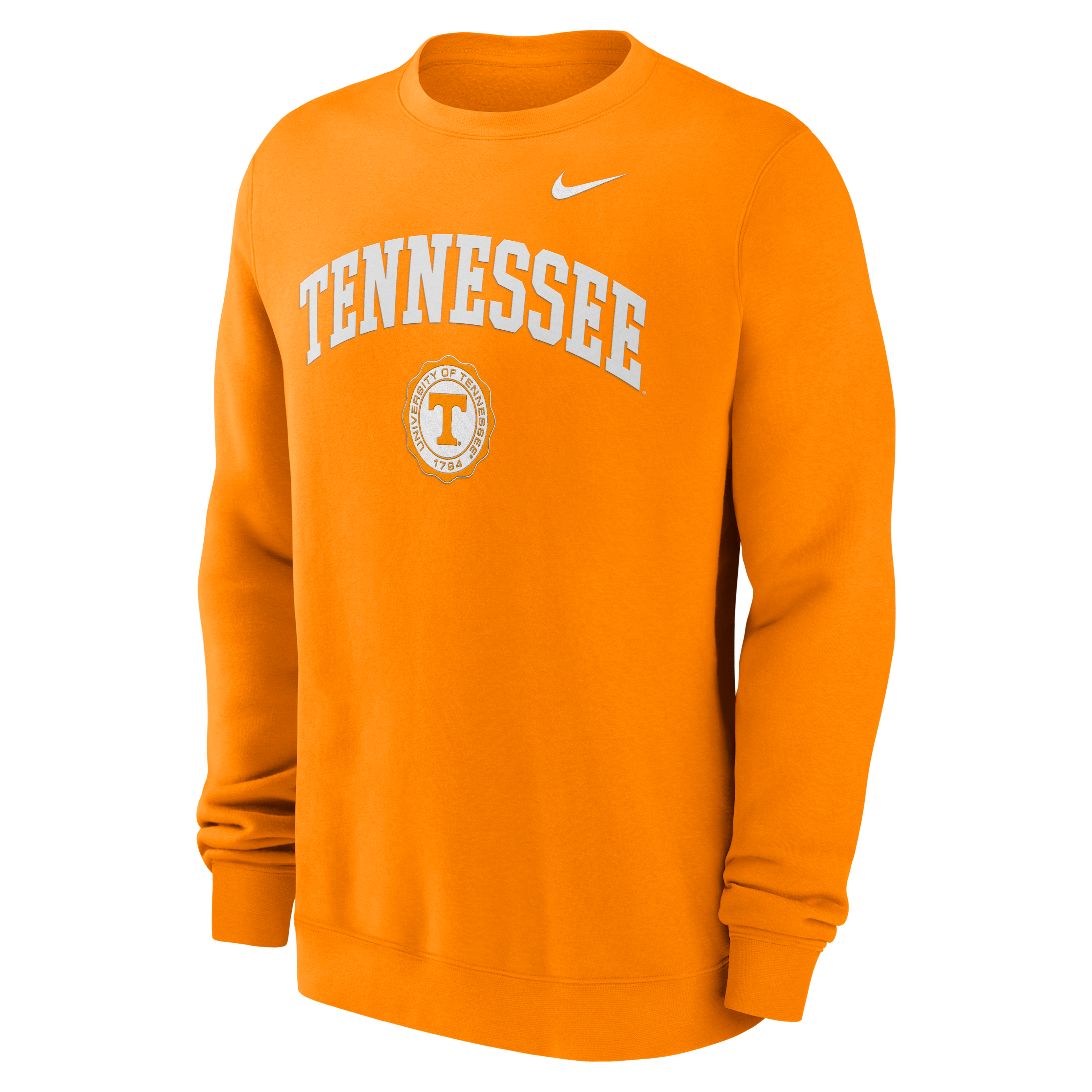 Tennessee Volunteers Arched Seal Men's Nike College Pullover Crew