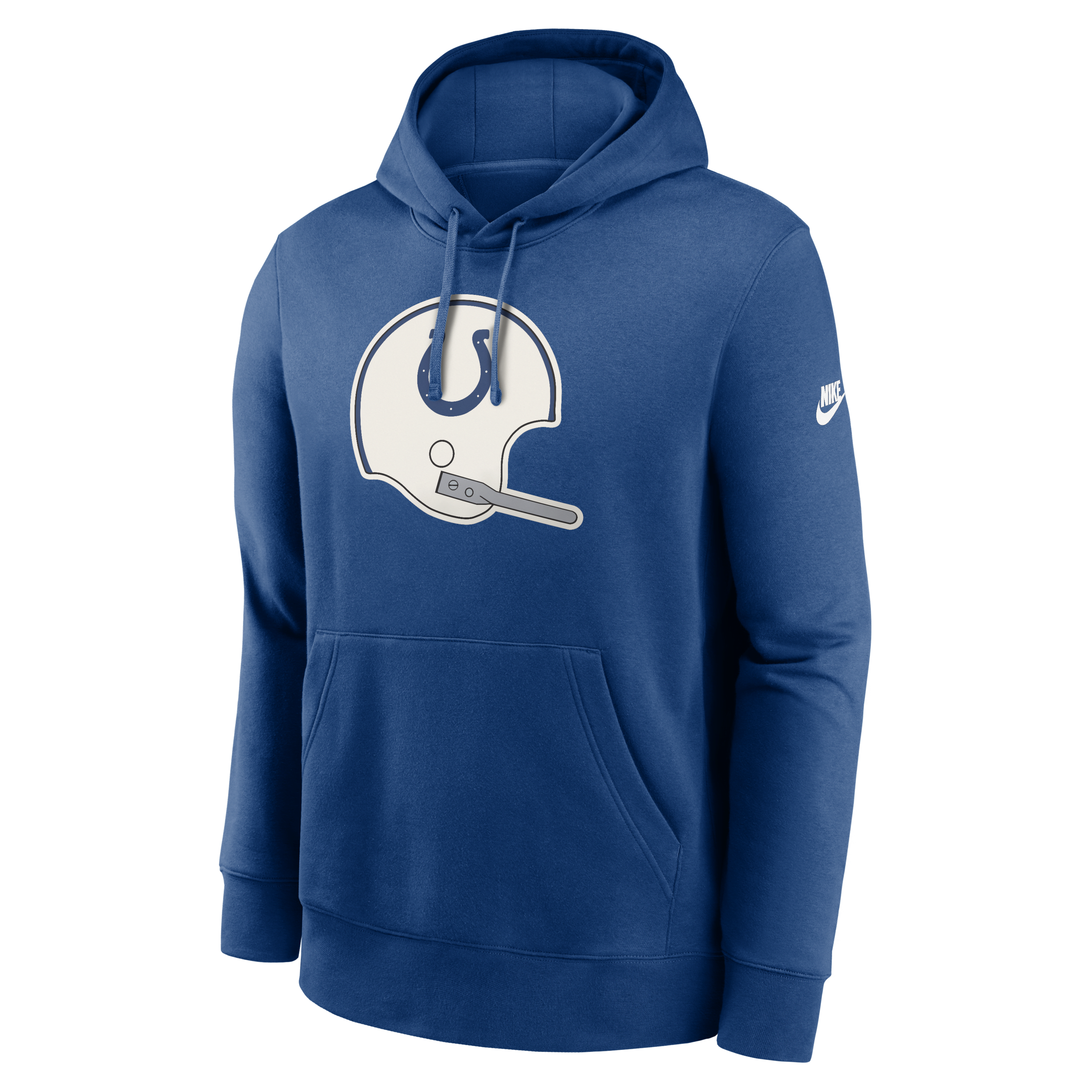 Indianapolis Colts Rewind Club Logo Men’s Nike NFL Pullover Hoodie