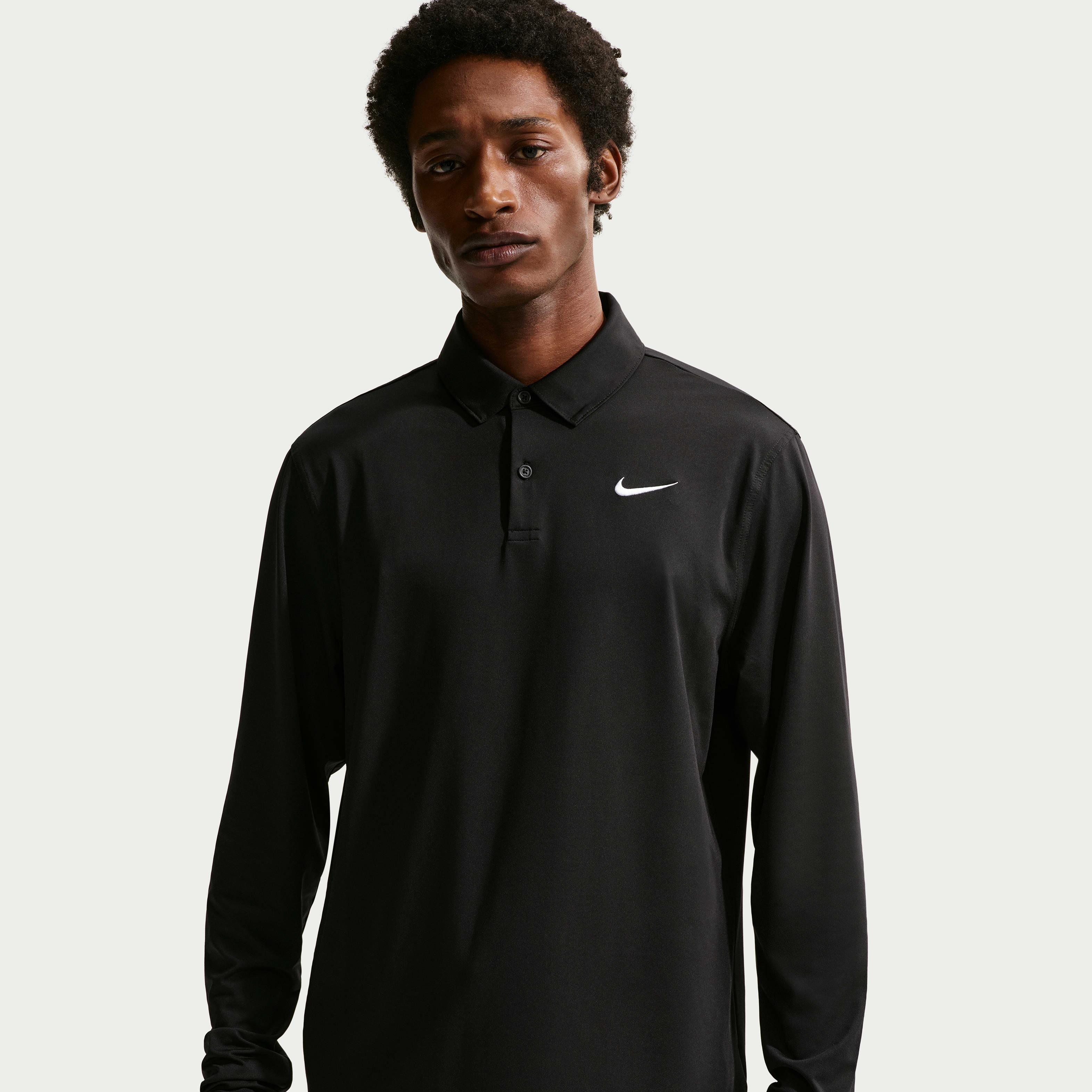 Nike Velocity Men's Dri-FIT Long-Sleeve Chest Logo Golf Polo