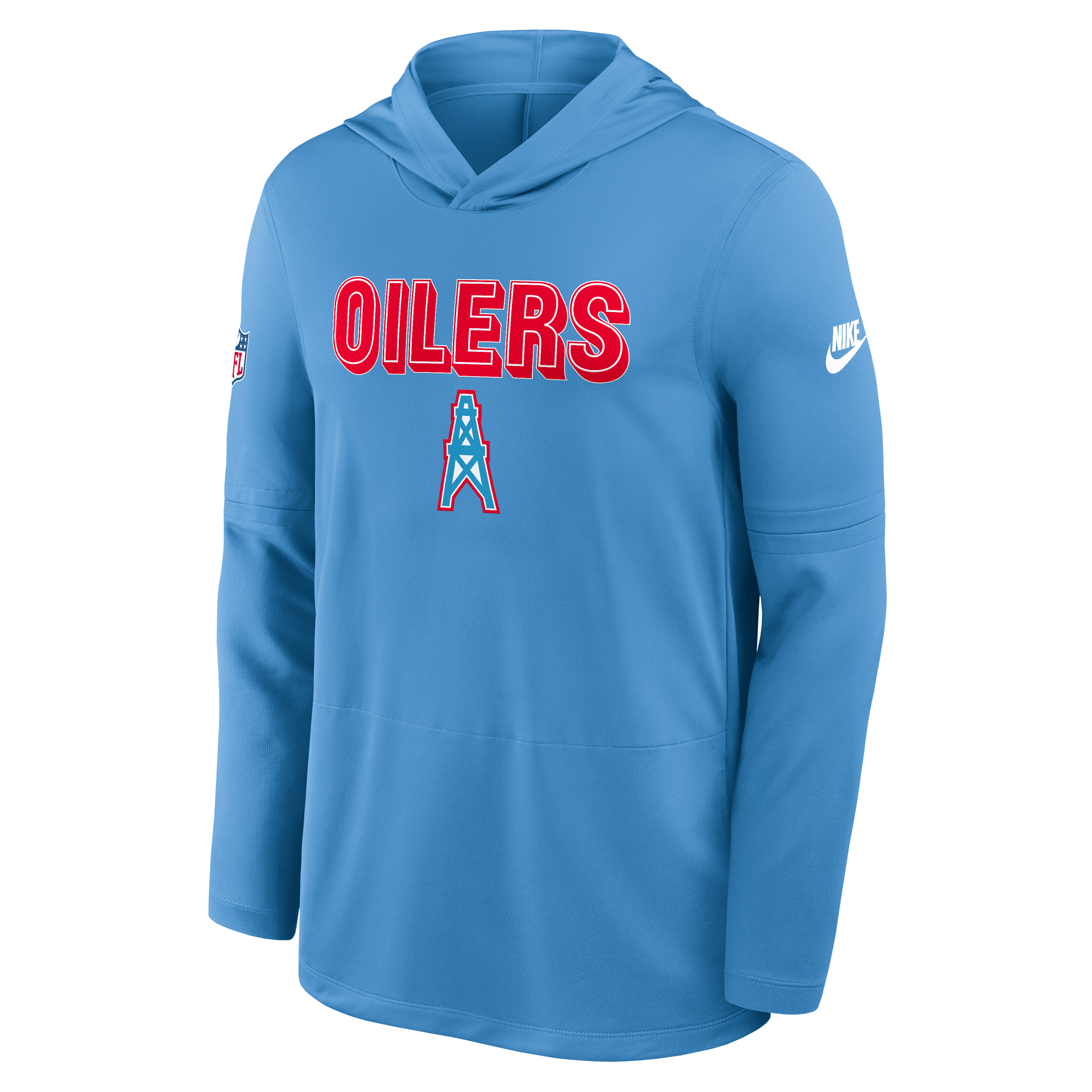 Tennessee Titans Pass Accuracy Men's Nike Dri-FIT NFL Long-Sleeve Hooded Top