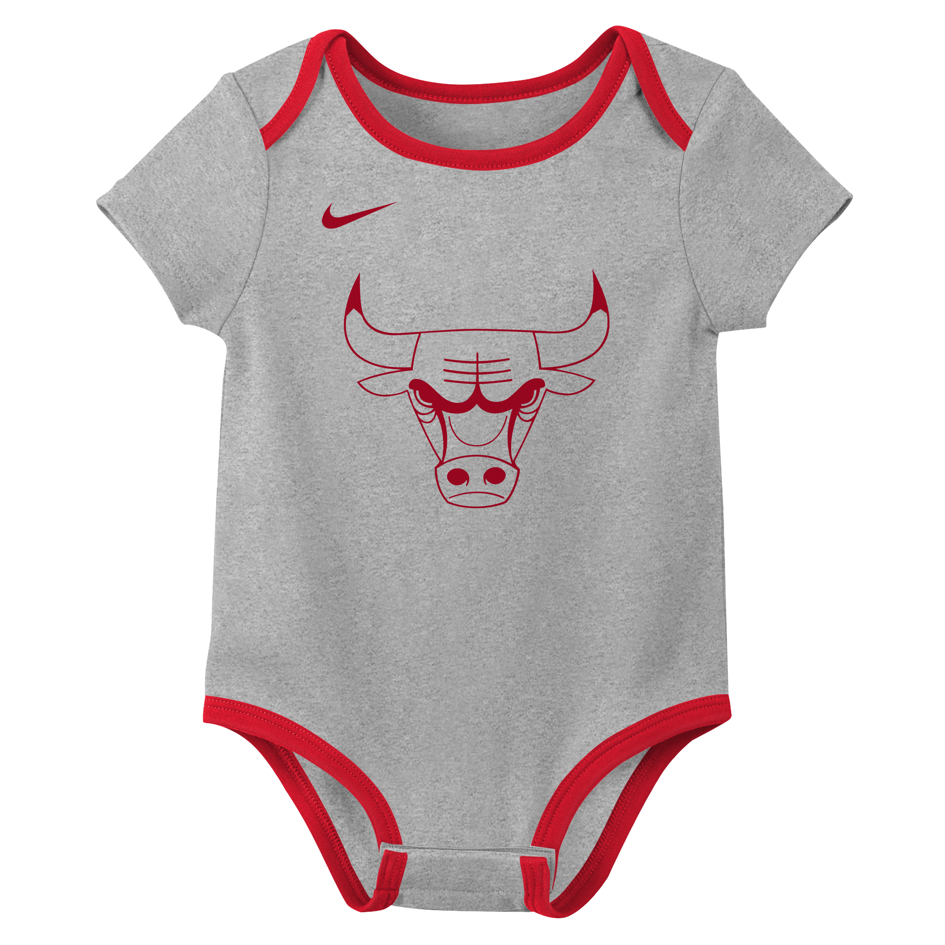 Nike "Chicago Bulls" Baby (0-3M) NBA Bodysuit (2-Pack)