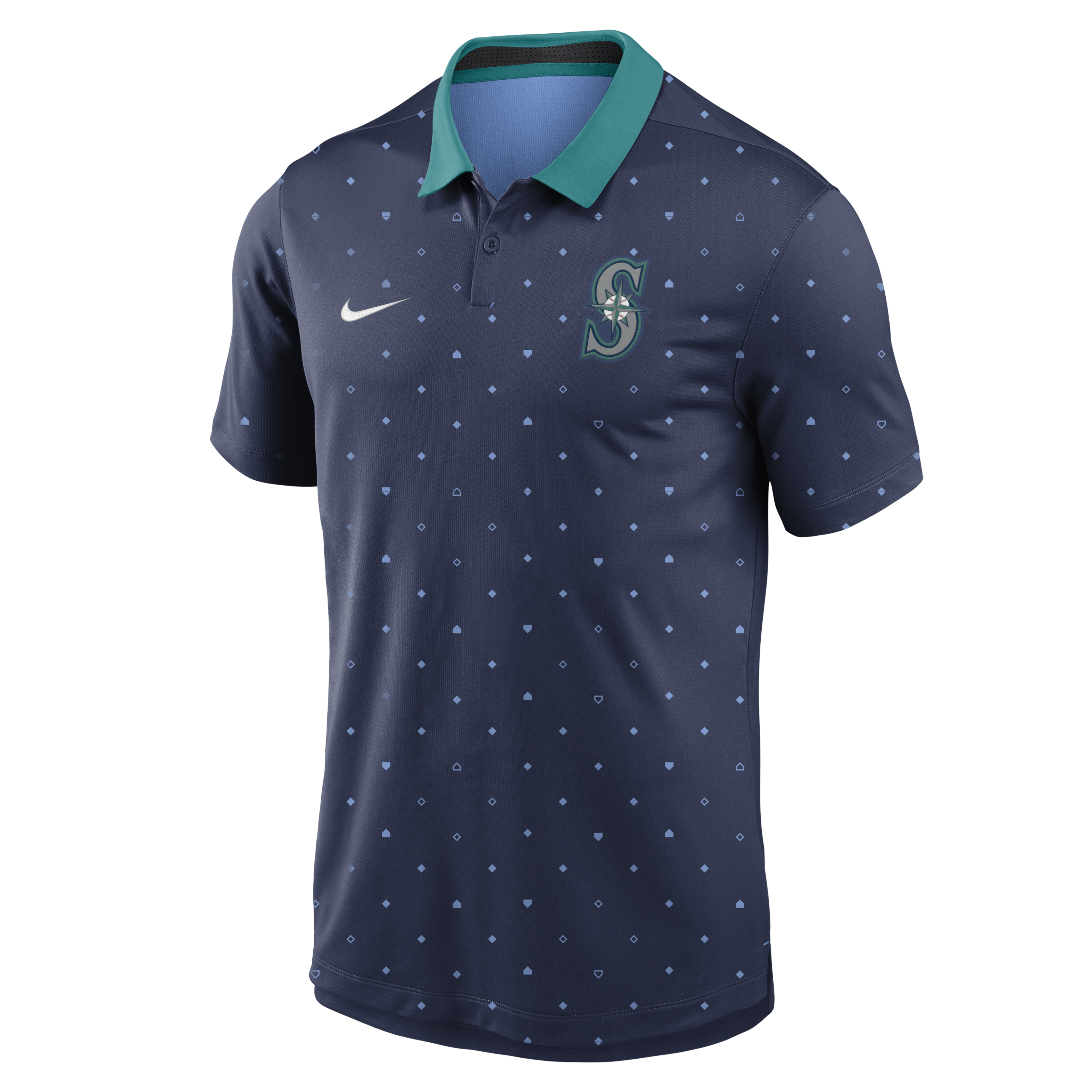 Seattle Mariners Legacy Icon Vapor Men's Nike Dri-FIT MLB Polo