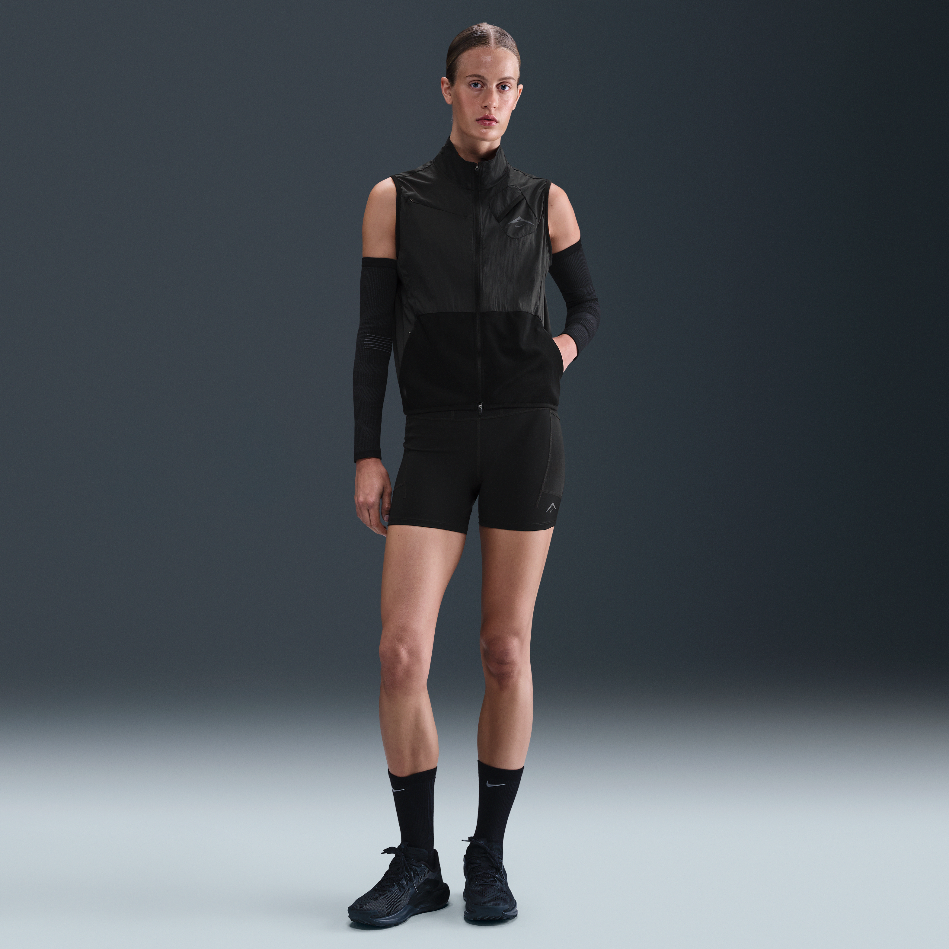 Nike Trail Women's Dri-FIT High-Waisted 4" Tight Running Shorts