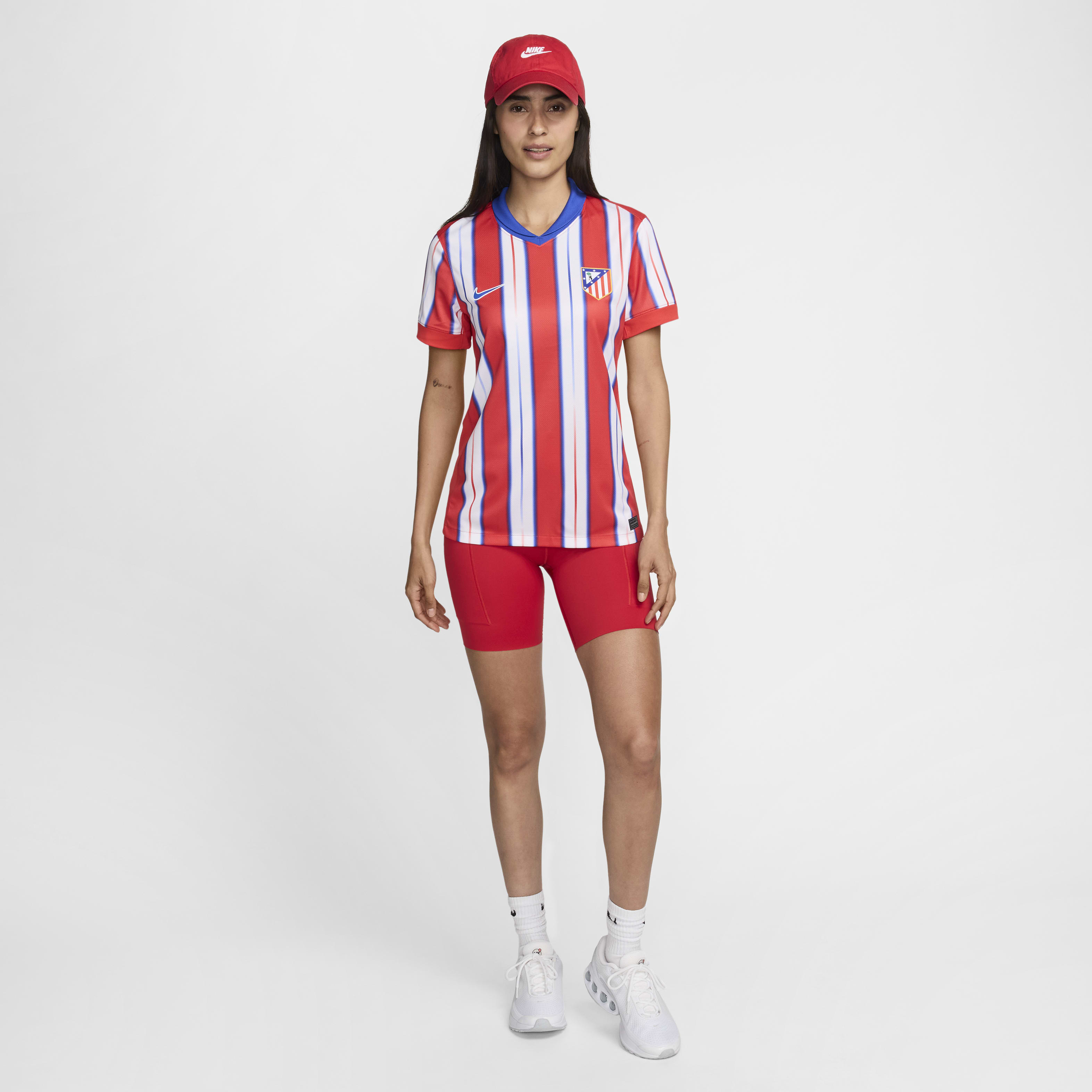 Atlético Madrid 2024/25 Stadium Home Women's Nike Dri-FIT Soccer Replica Jersey