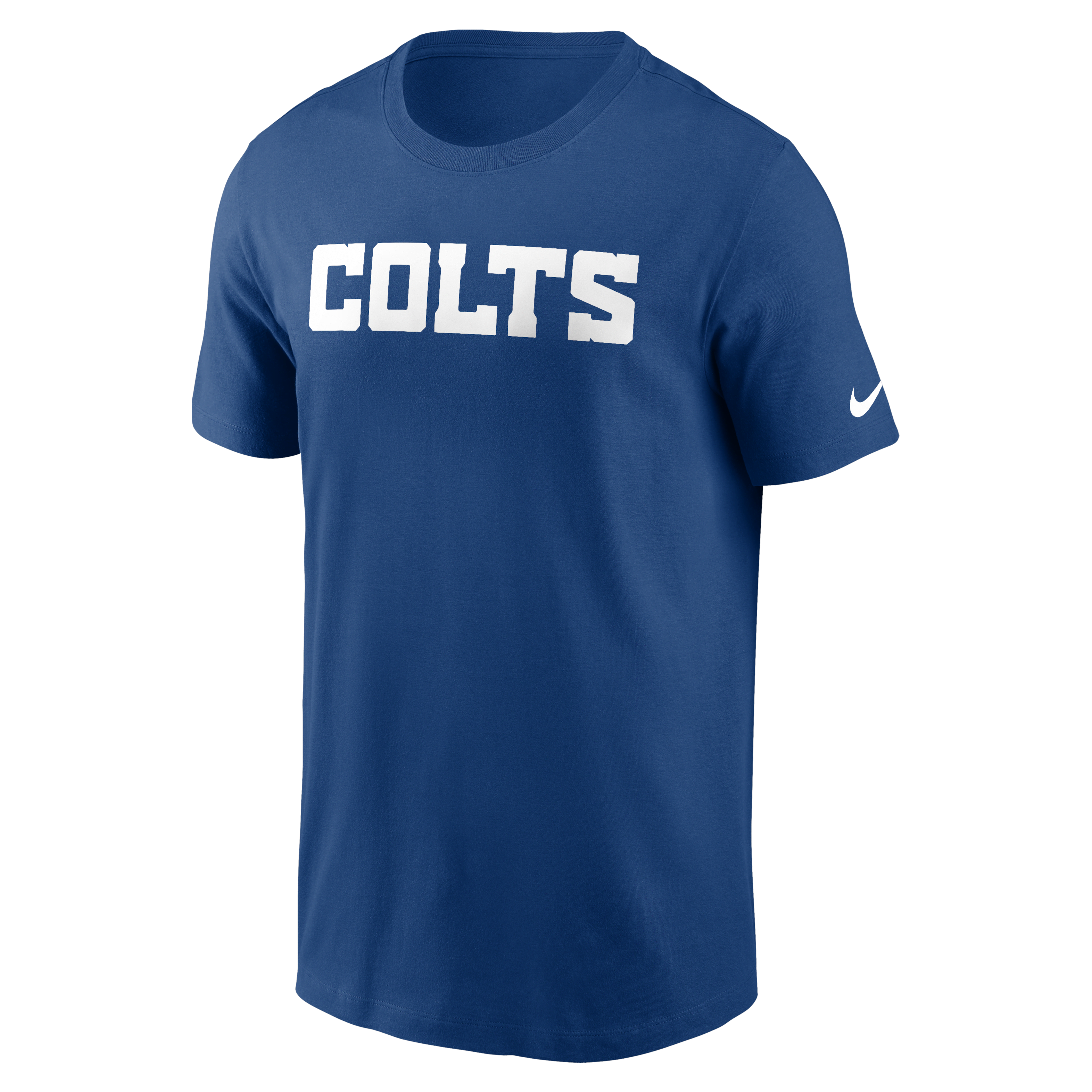 Indianapolis Colts Primetime Wordmark Essential Men's Nike NFL T-Shirt