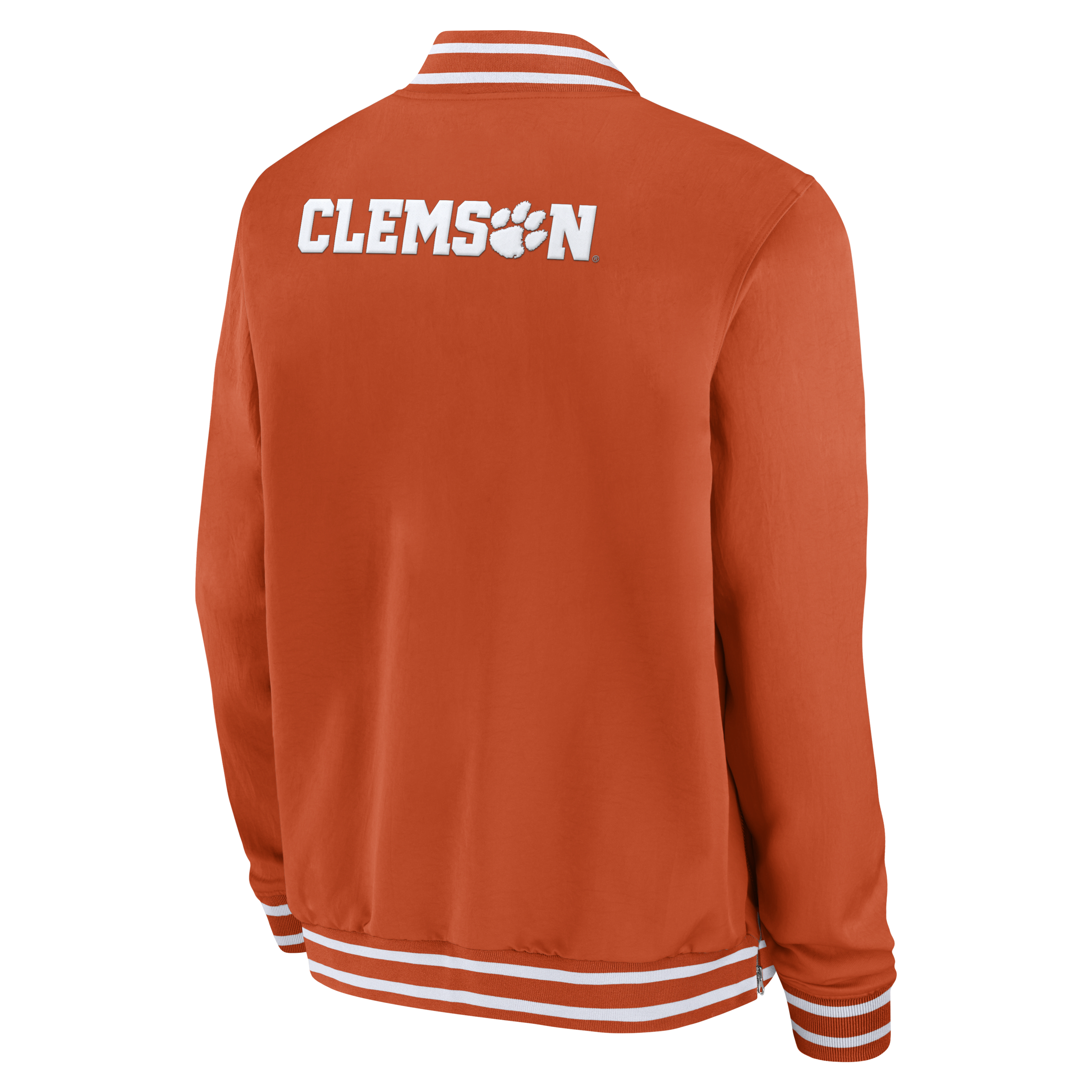 Clemson Tigers Sideline Men's Nike College Full-Zip Bomber Jacket