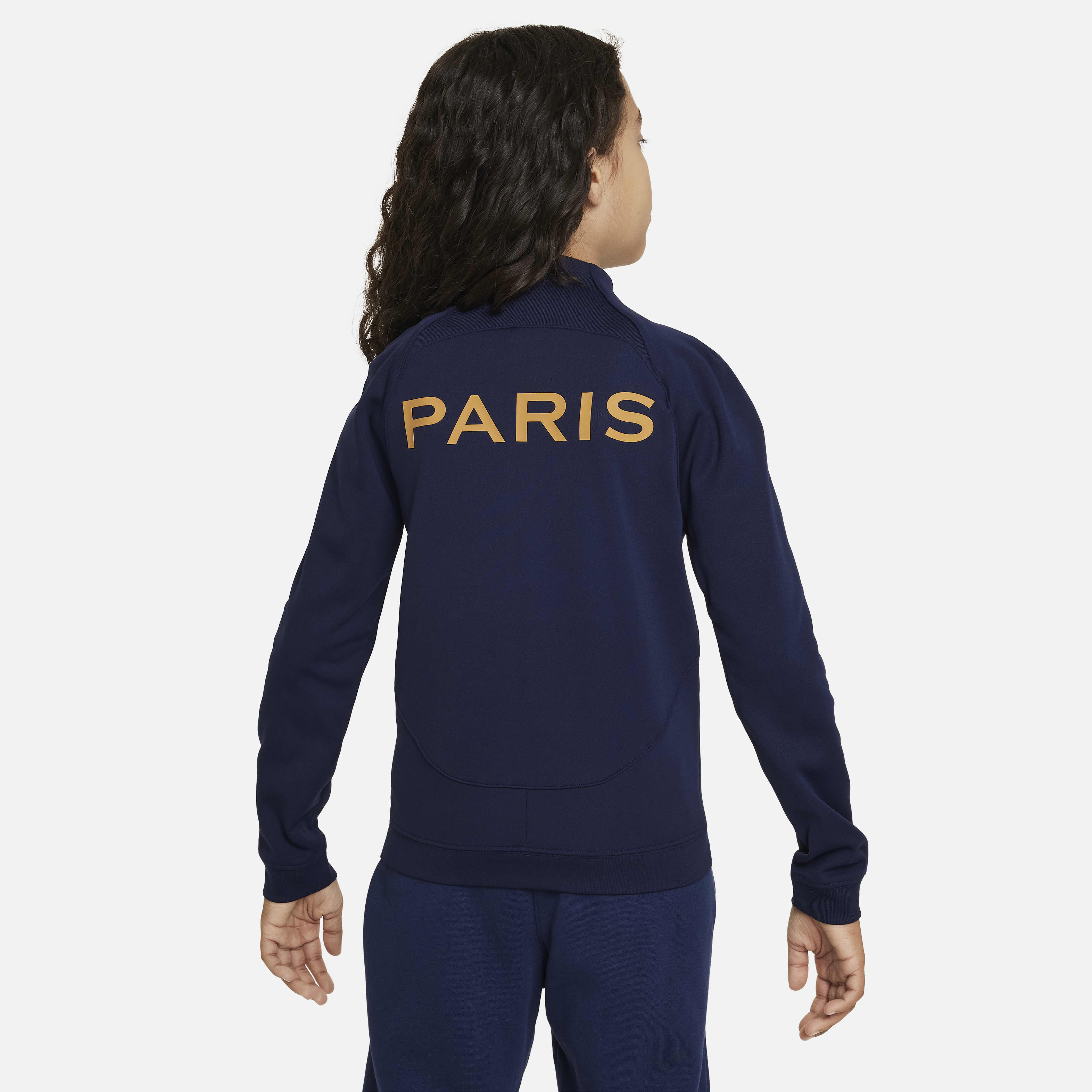 Paris Saint-Germain Academy Pro Home Big Kids' Nike Soccer Knit Graphic Jacket